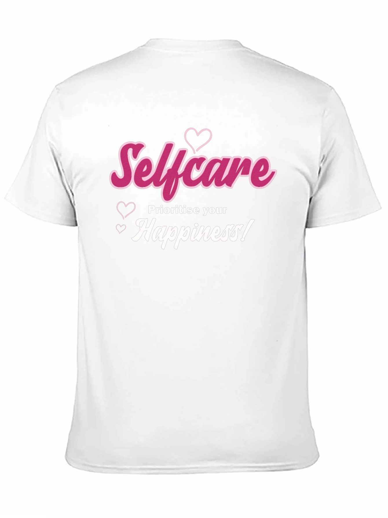 Selfcare Happiness Black Tee