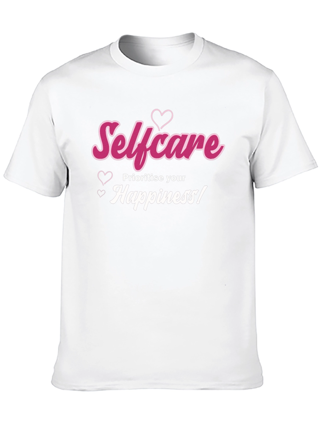 Selfcare Happiness Black Tee