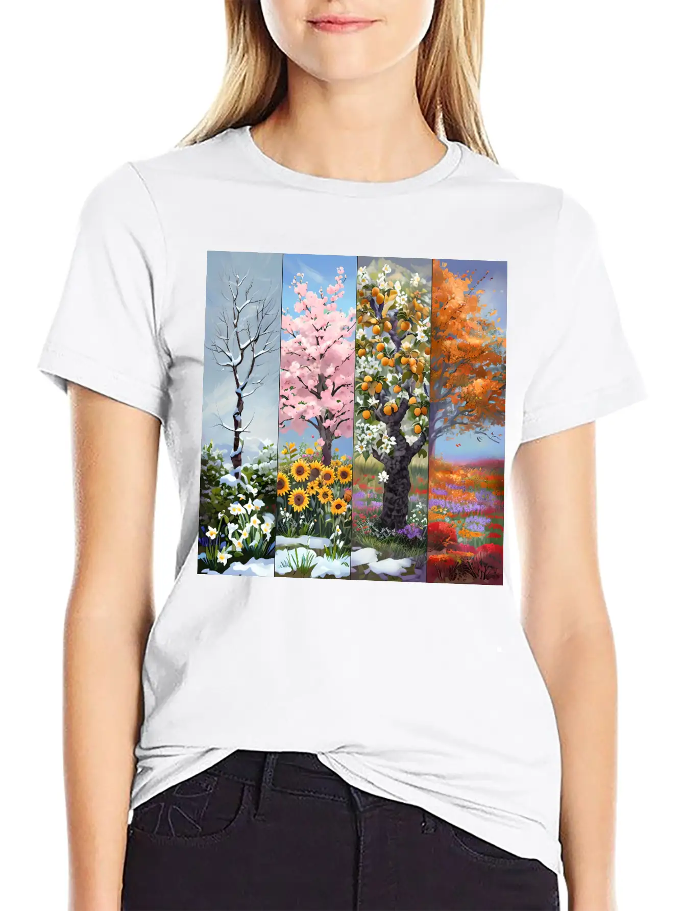 Seasons Unisex Casual T-Shirt – Clean Design For Daily Comfort