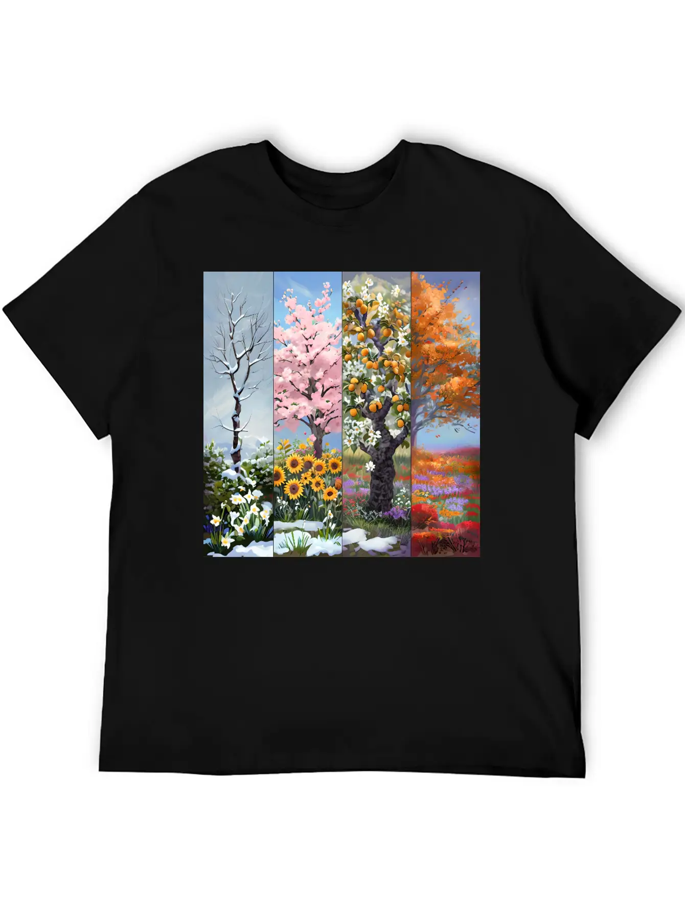 Seasons Unisex Casual T-Shirt – Clean Design For Daily Comfort