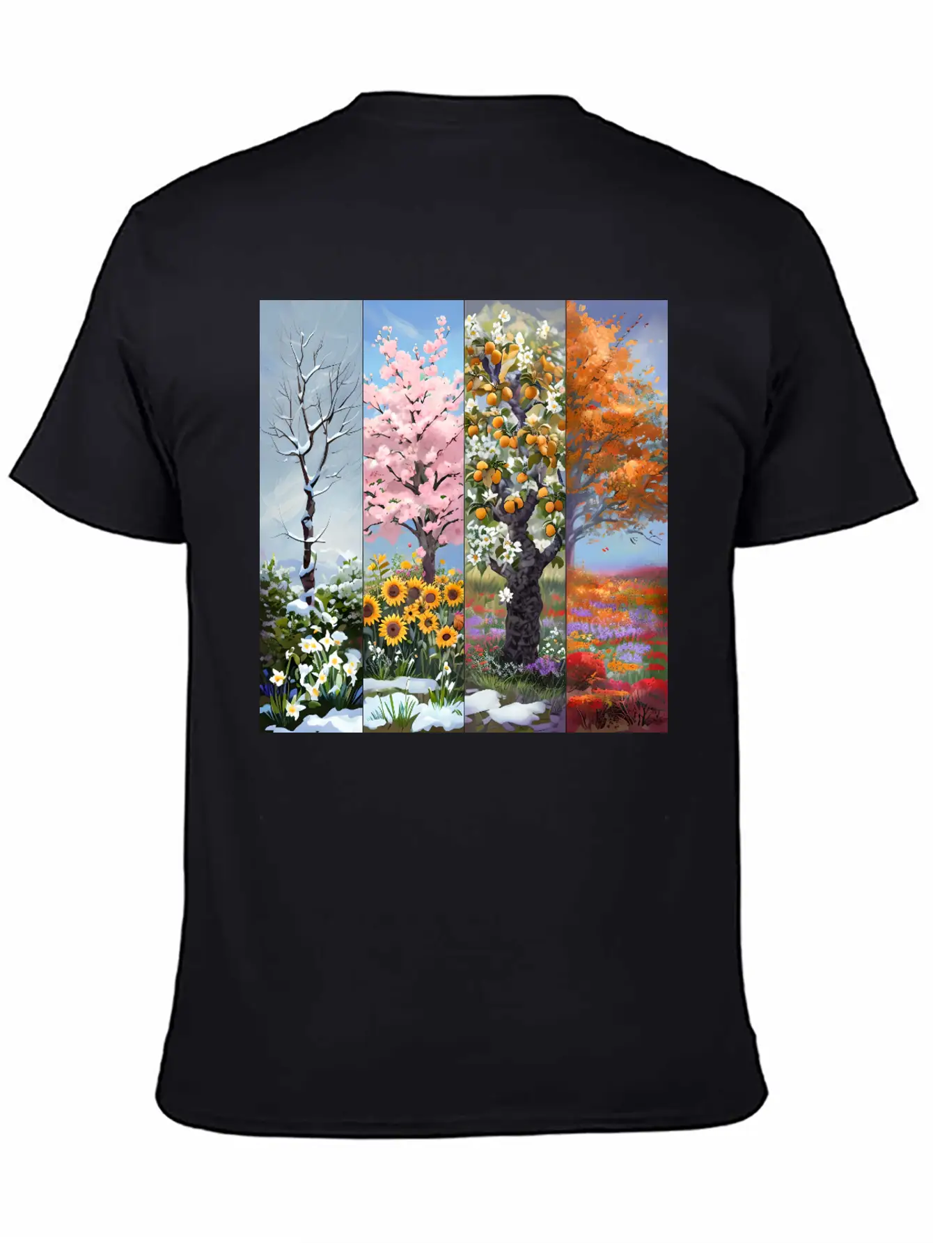 Seasons Unisex Casual T-Shirt – Clean Design For Daily Comfort