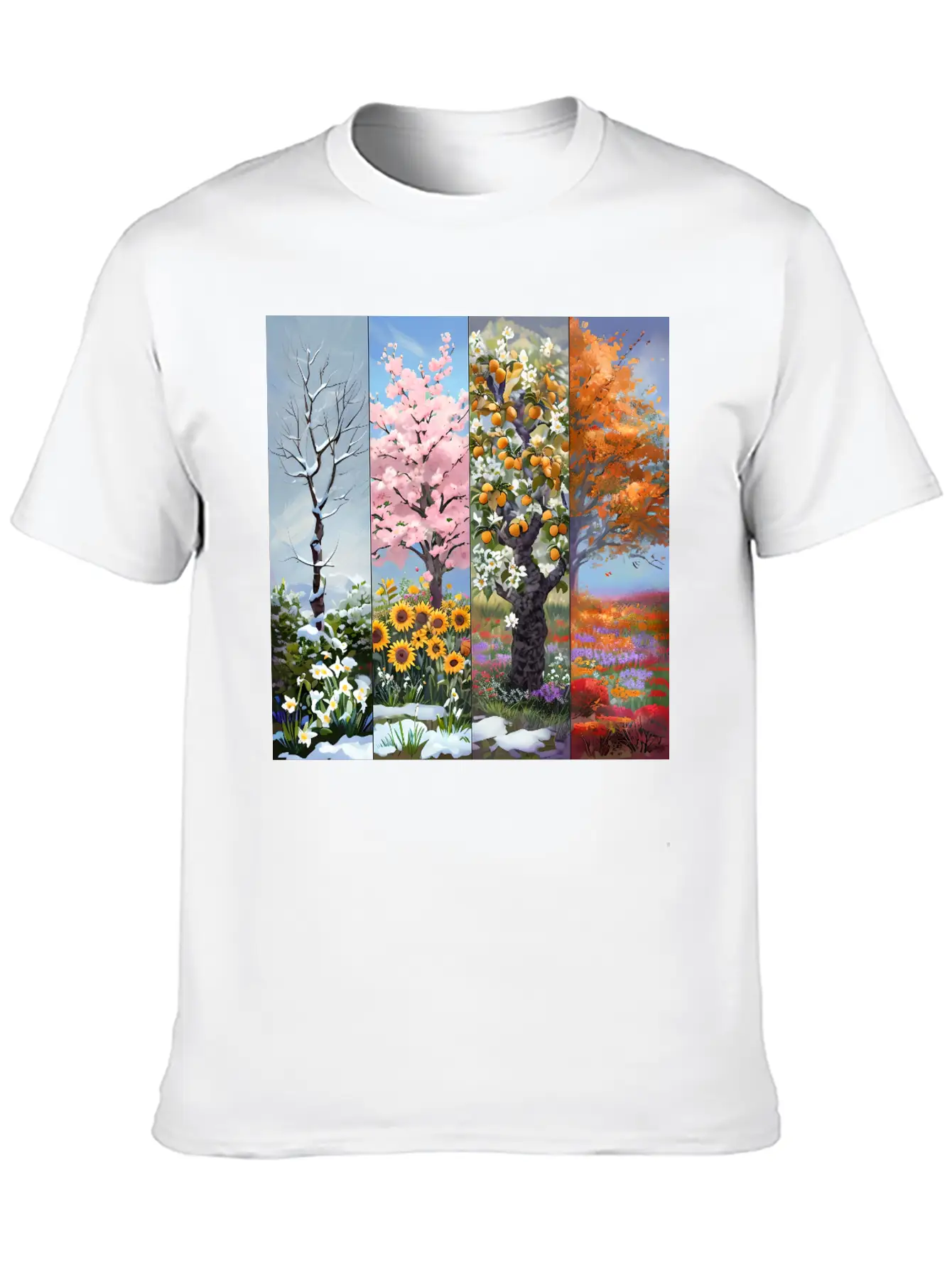 Seasons Unisex Casual T-Shirt – Clean Design For Daily Comfort