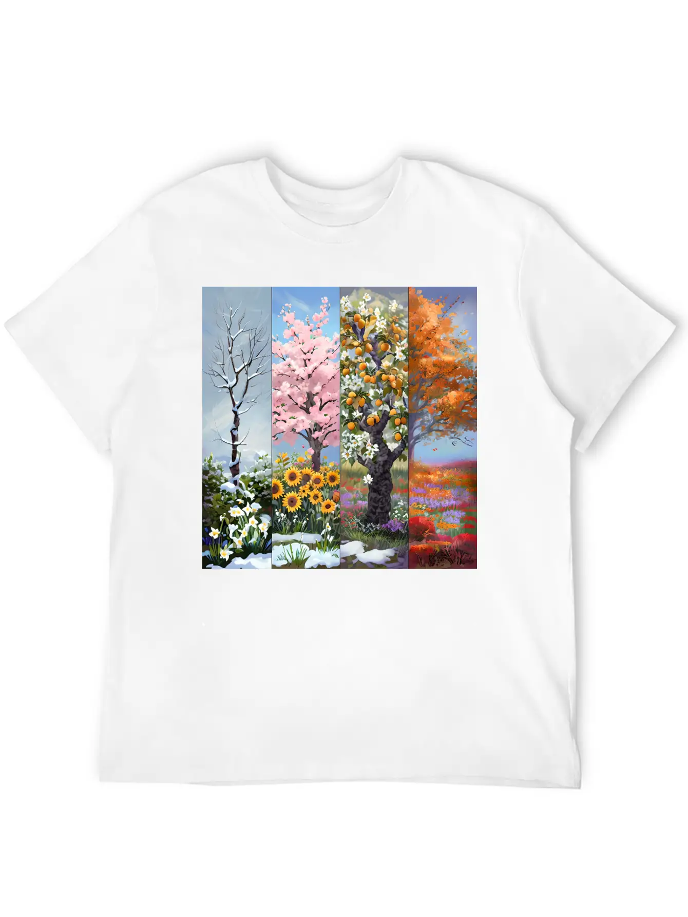Seasons Unisex Casual T-Shirt – Clean Design For Daily Comfort