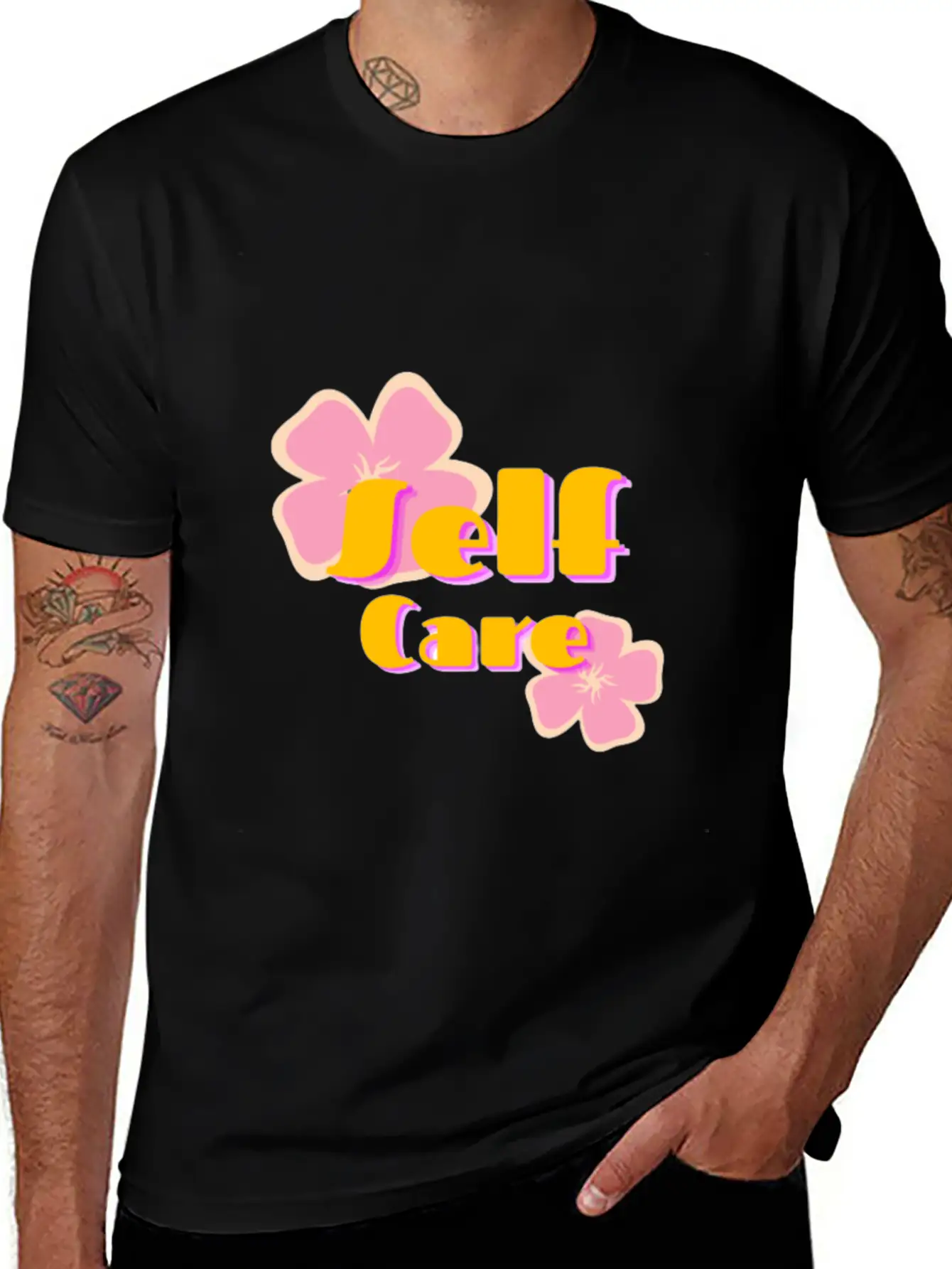 Self Care Unisex Casual T-Shirt – Clean Design For Daily Comfort