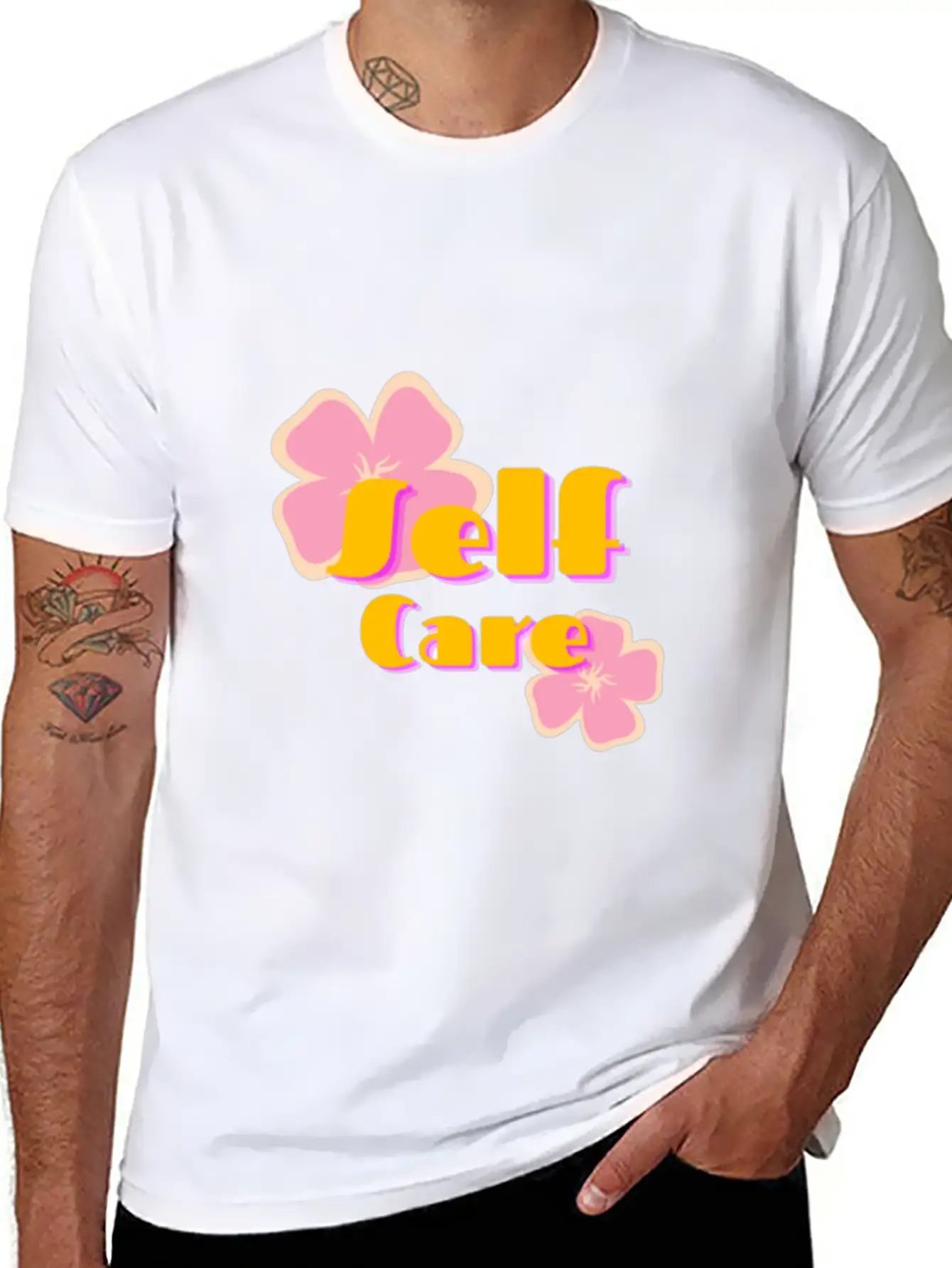 Self Care Unisex Casual T-Shirt – Clean Design For Daily Comfort