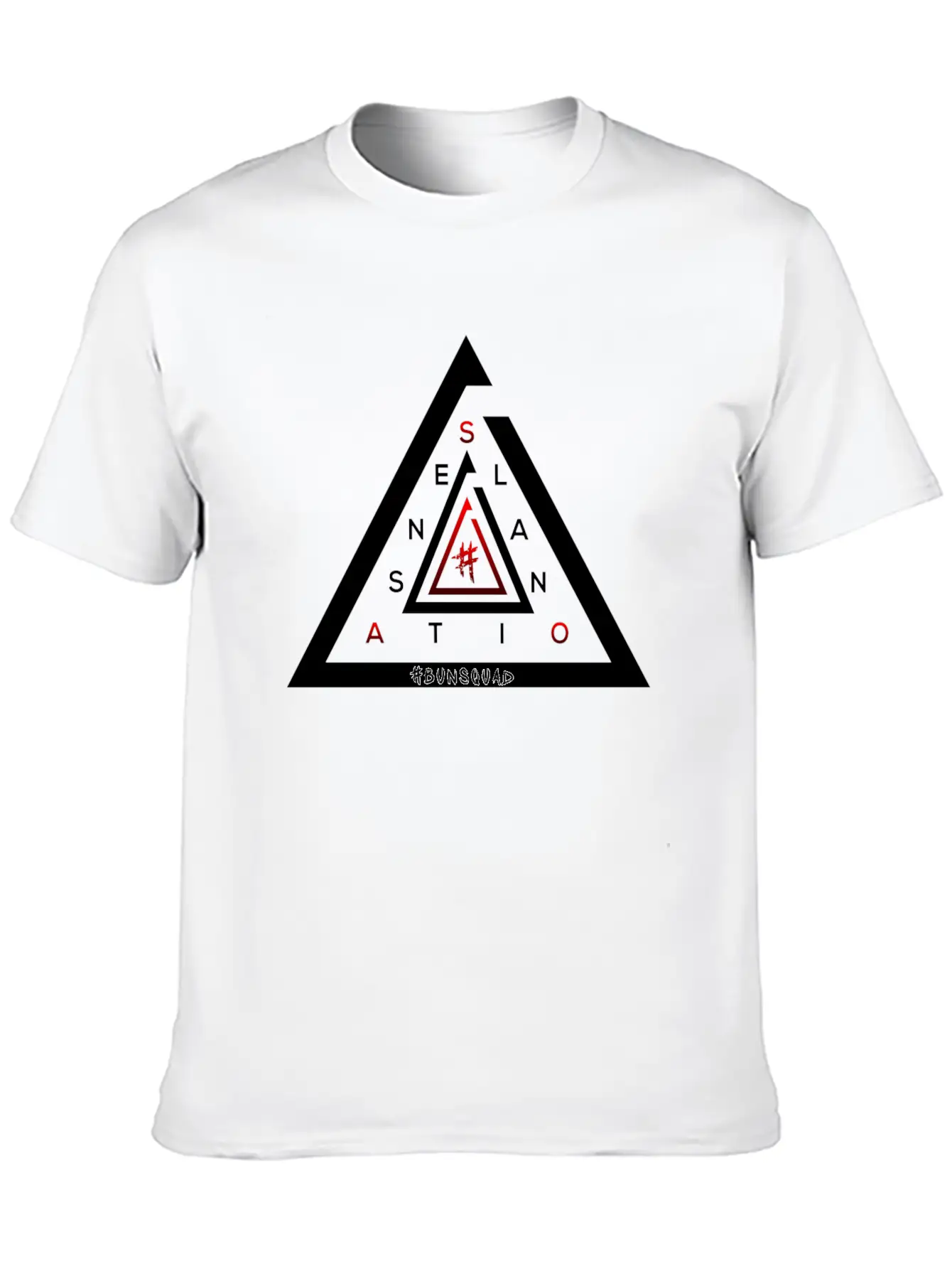 #Sensatonal White Unisex Casual T-Shirt – Clean Design For Daily Comfort