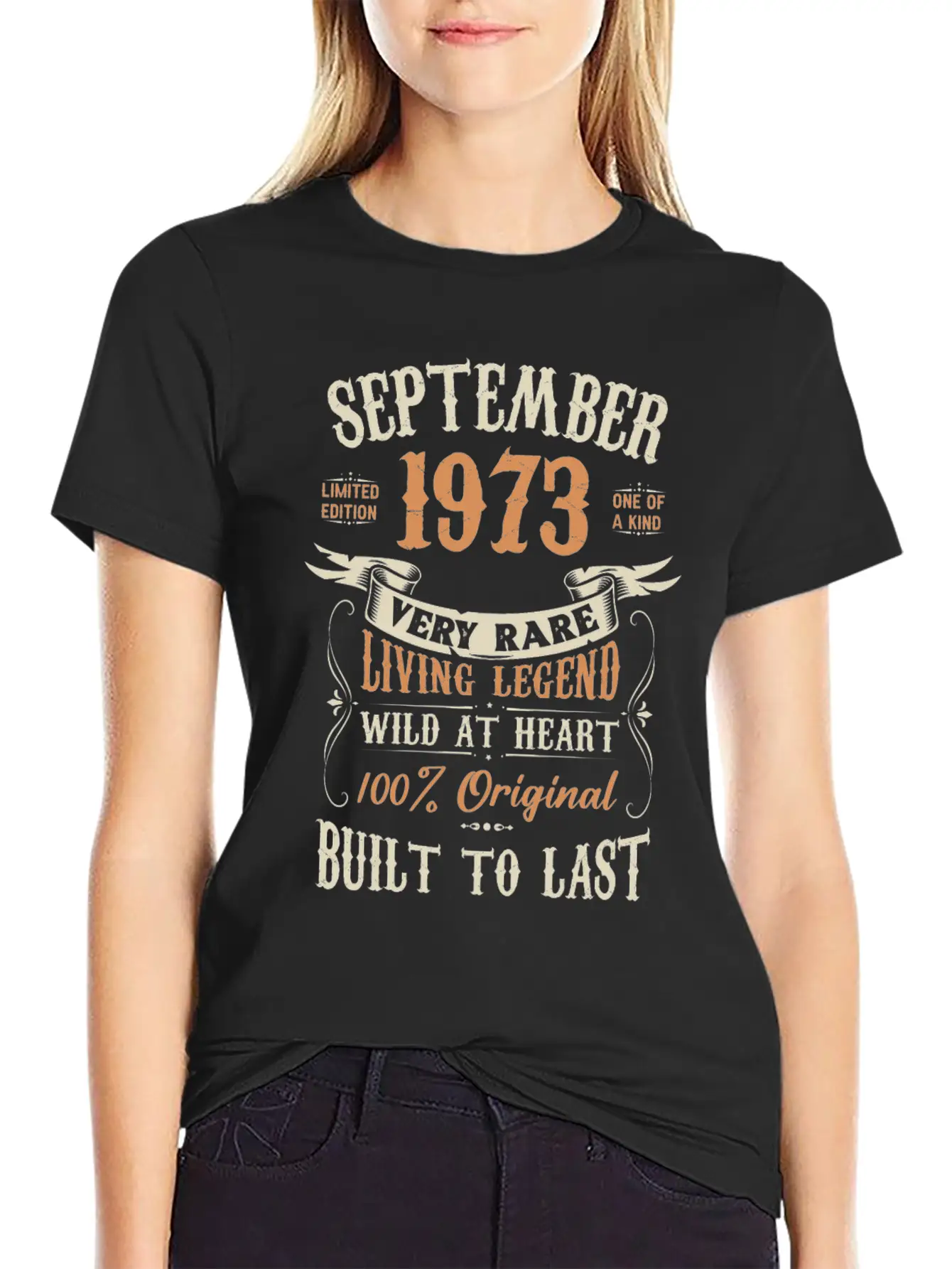 September 1973 Birthday Surprise Unisex Casual T-Shirt – Clean Design For Daily Comfort