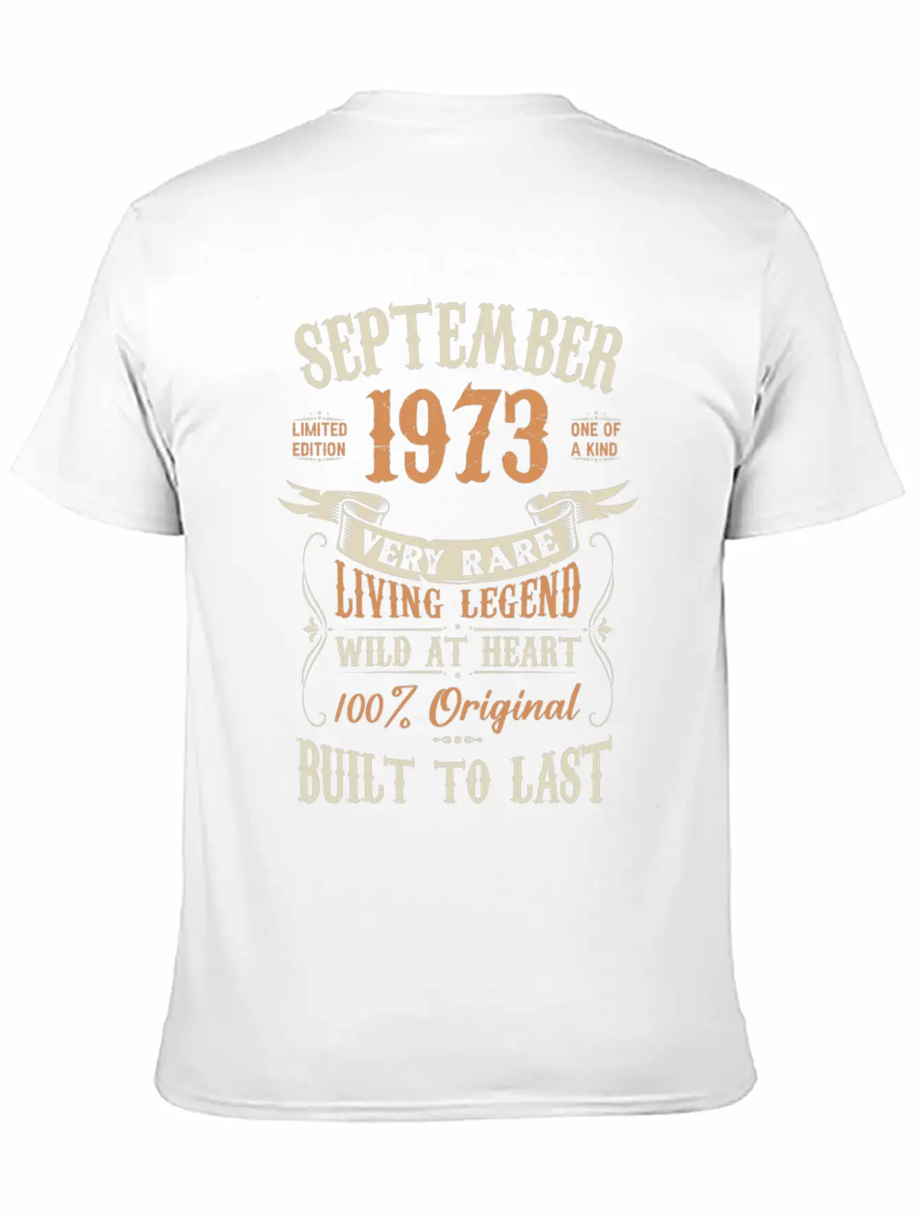 September 1973 Birthday Surprise Unisex Casual T-Shirt – Clean Design For Daily Comfort