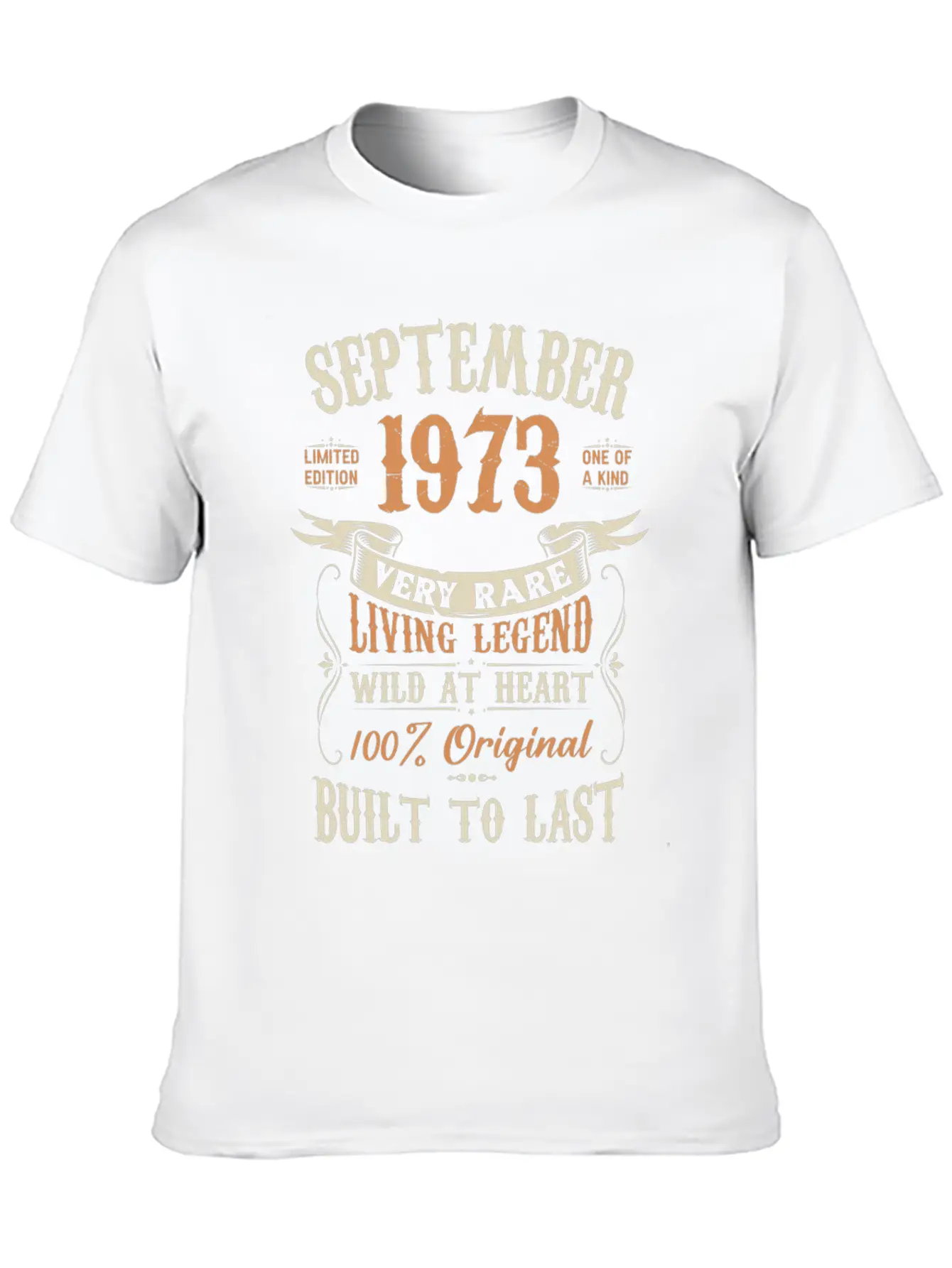 September 1973 Birthday Surprise Unisex Casual T-Shirt – Clean Design For Daily Comfort