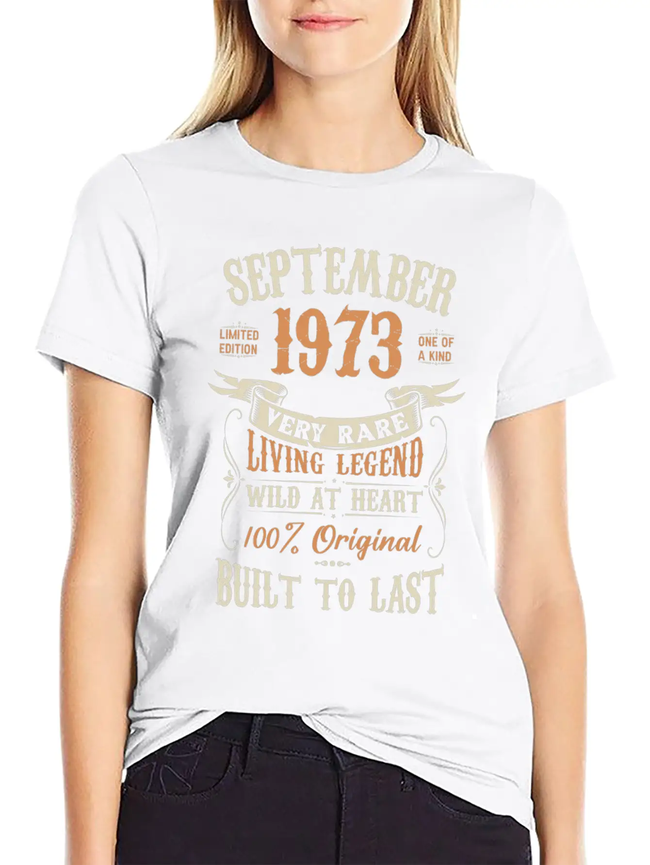 September 1973 Birthday Surprise Unisex Casual T-Shirt – Clean Design For Daily Comfort