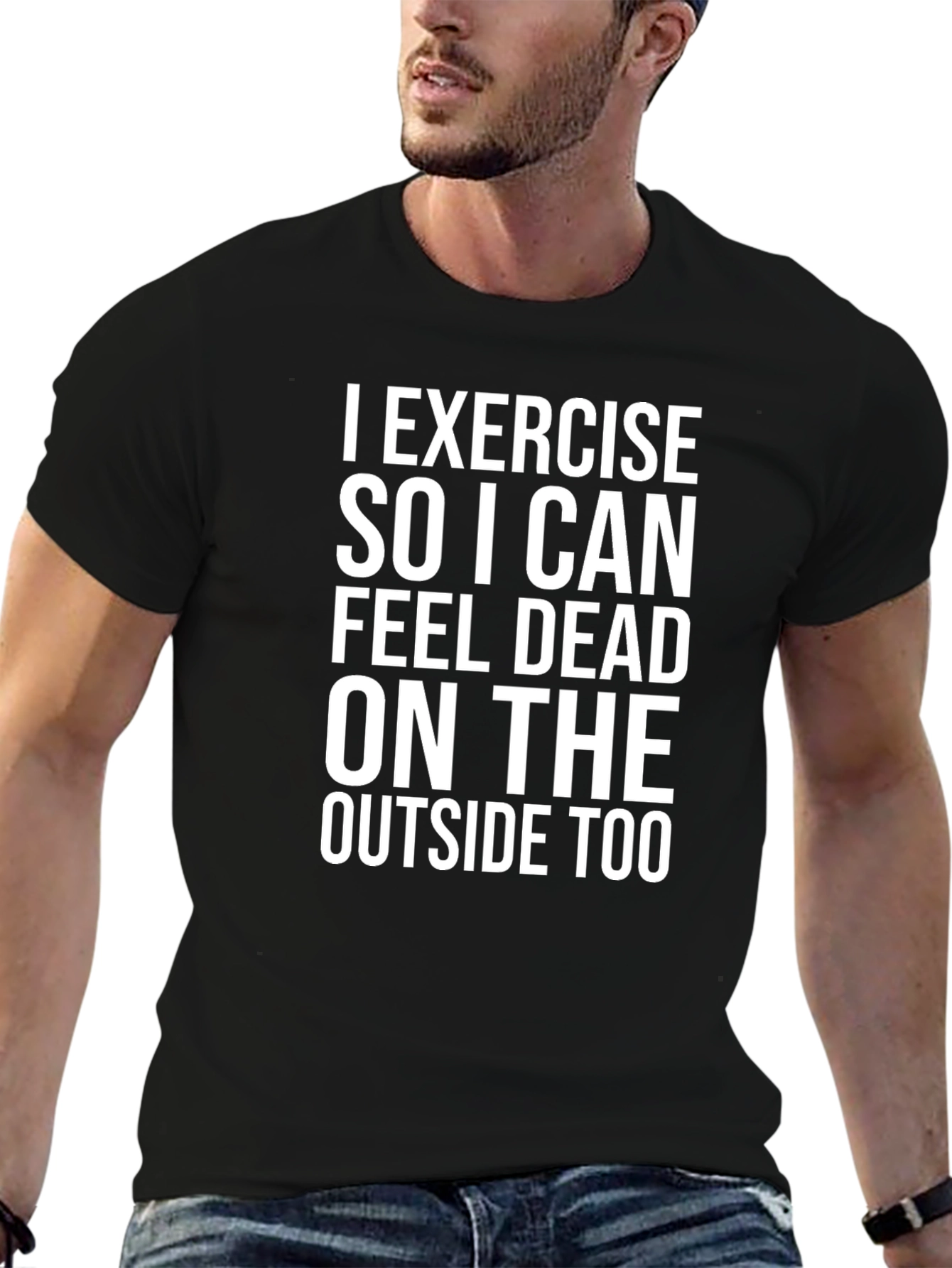 Funny Exercise Feel Dead T-Shirt
