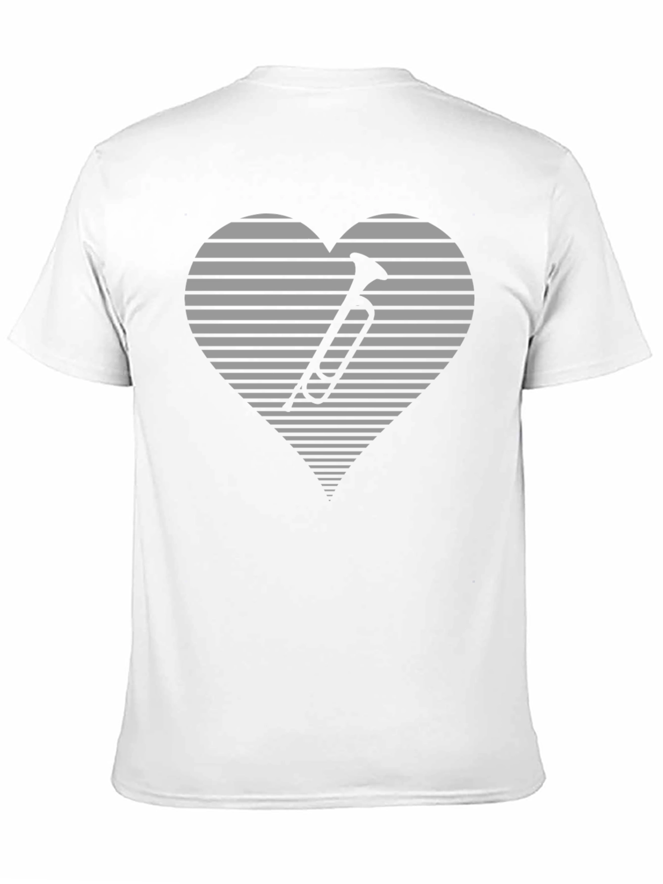 Musical Heart T-Shirt - Black