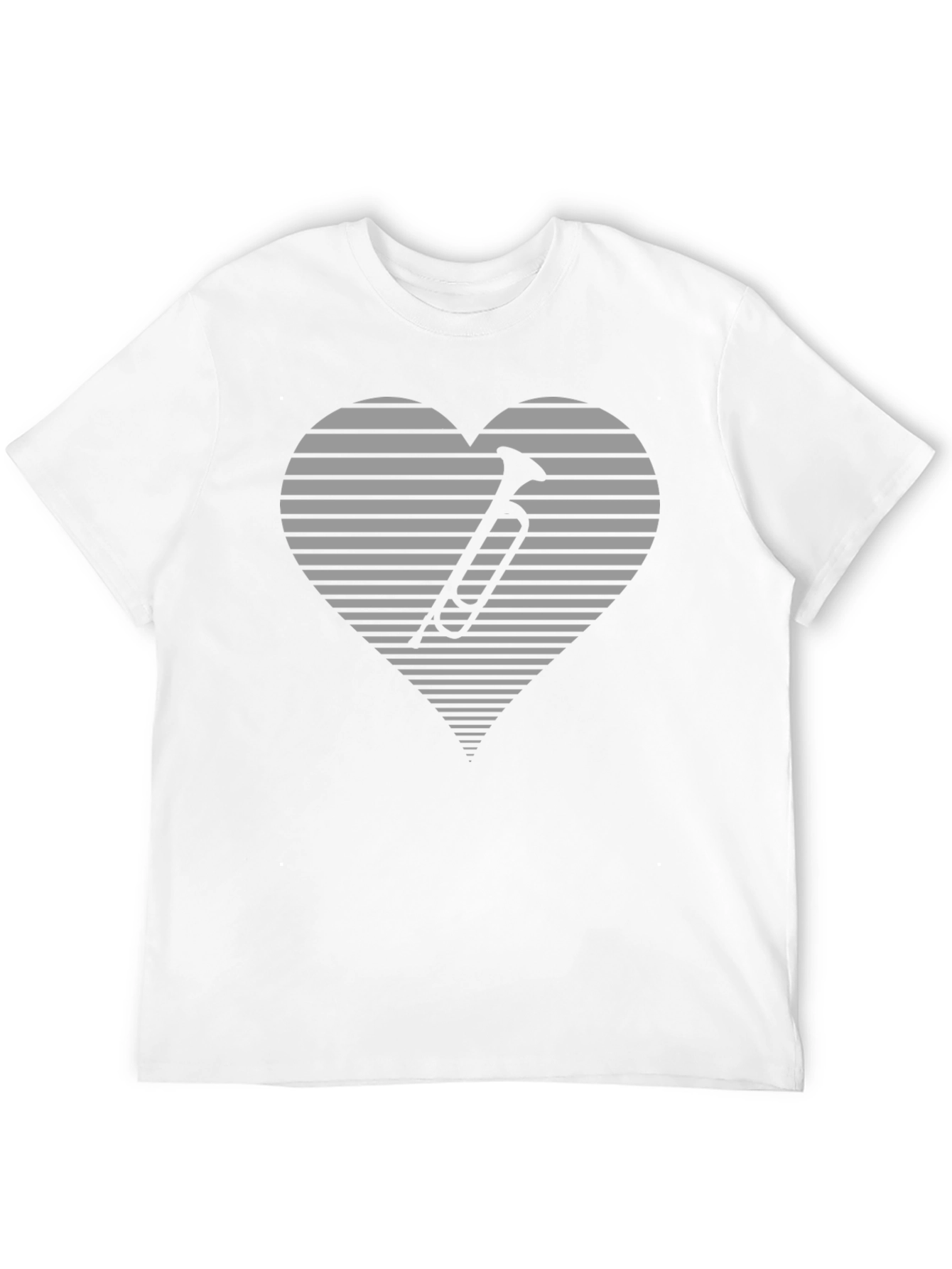 Musical Heart T-Shirt - Black