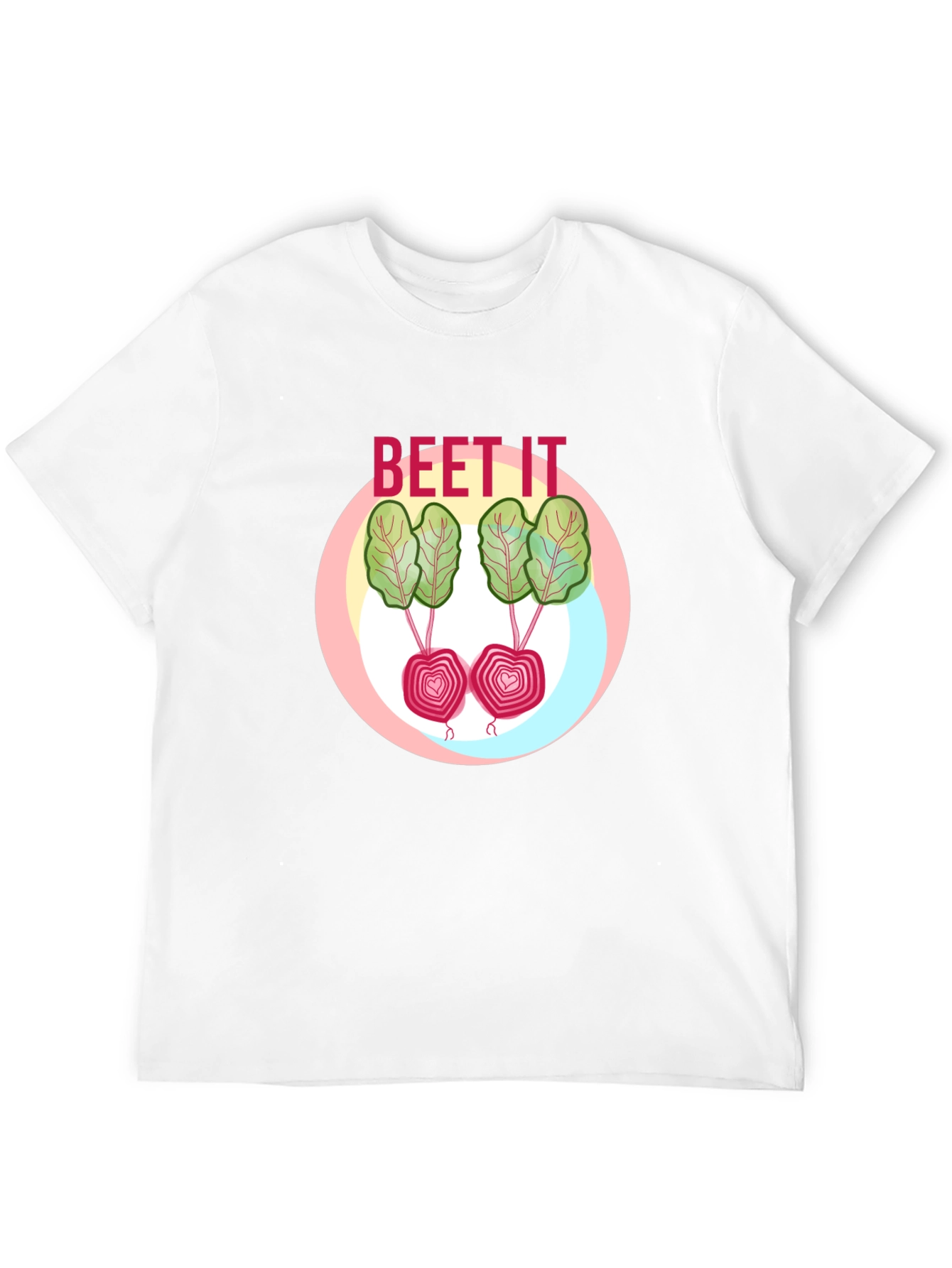 Beet It Graphic T-Shirt - Funny Vegetable Pun Tee