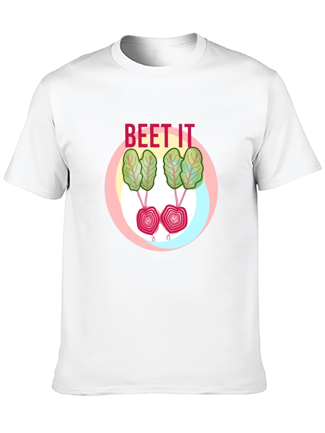Beet It Graphic T-Shirt - Funny Vegetable Pun Tee