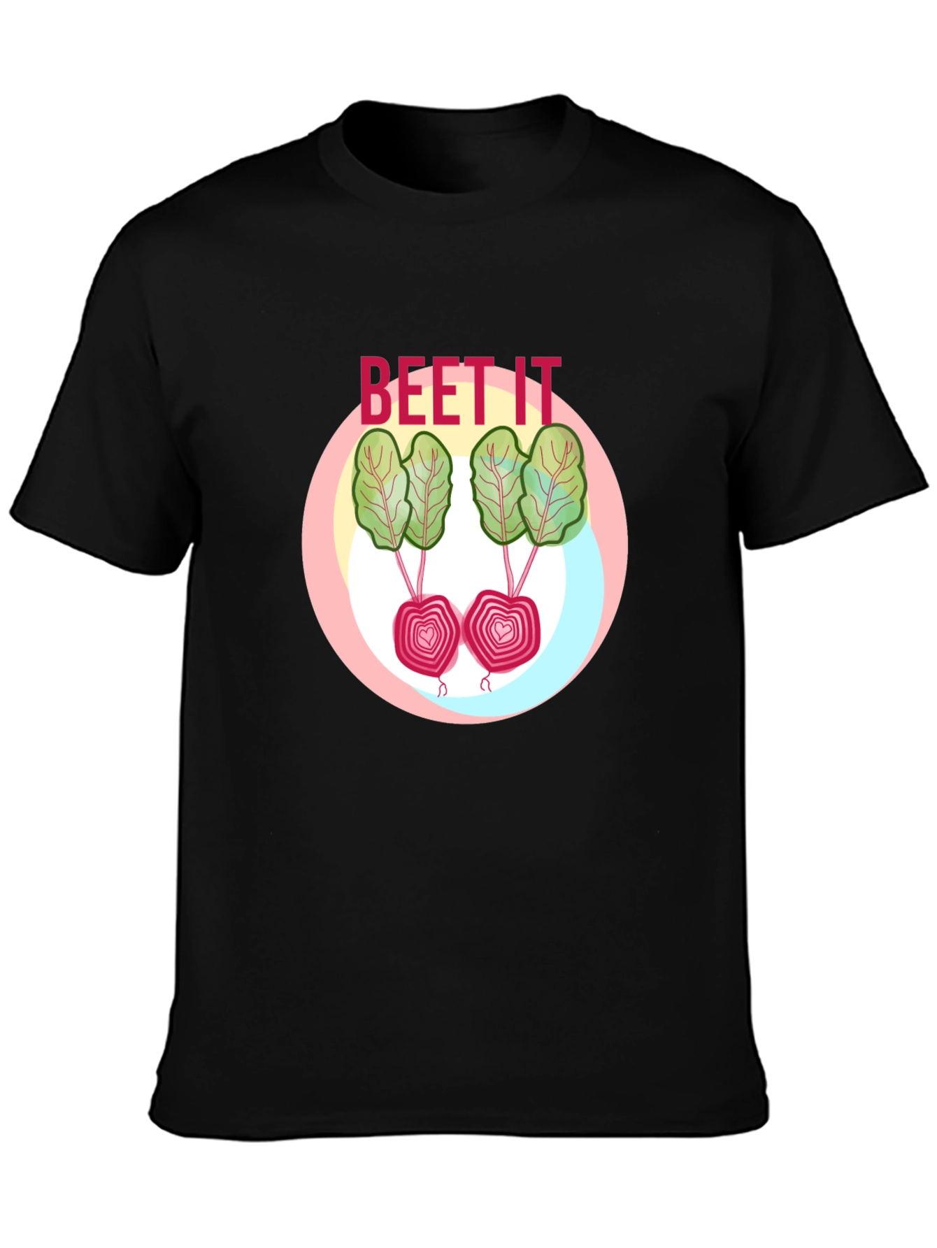 Beet It Graphic T-Shirt - Funny Vegetable Pun Tee