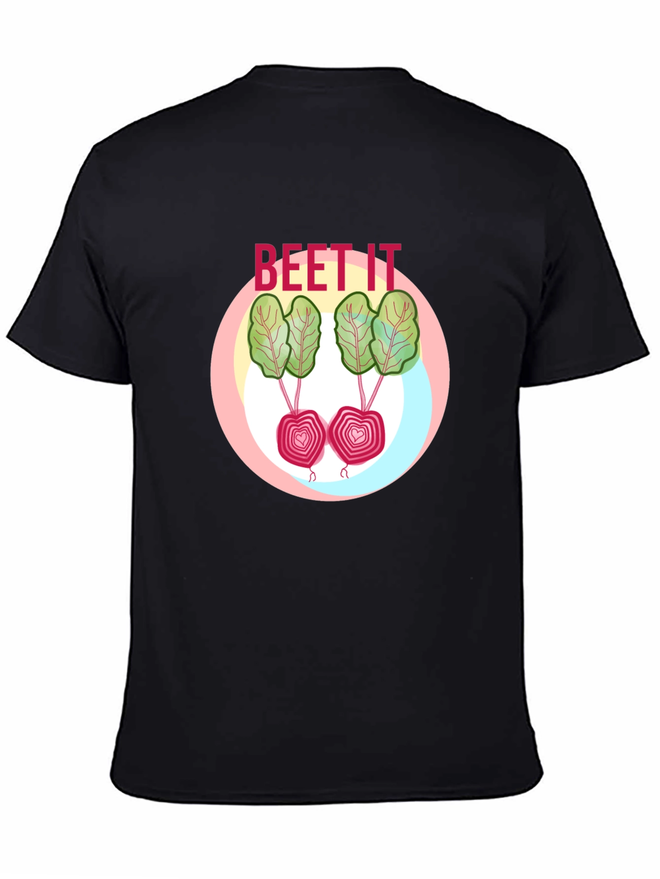 Beet It Graphic T-Shirt - Funny Vegetable Pun Tee