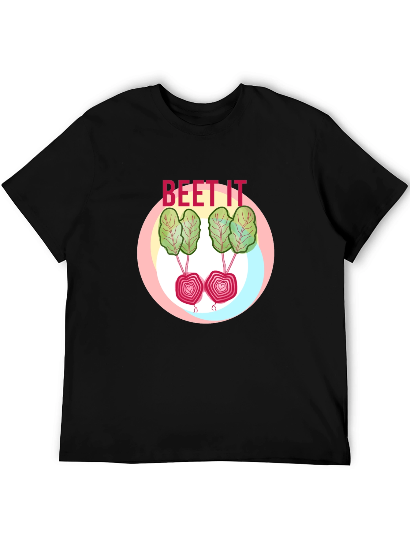Beet It Graphic T-Shirt - Funny Vegetable Pun Tee