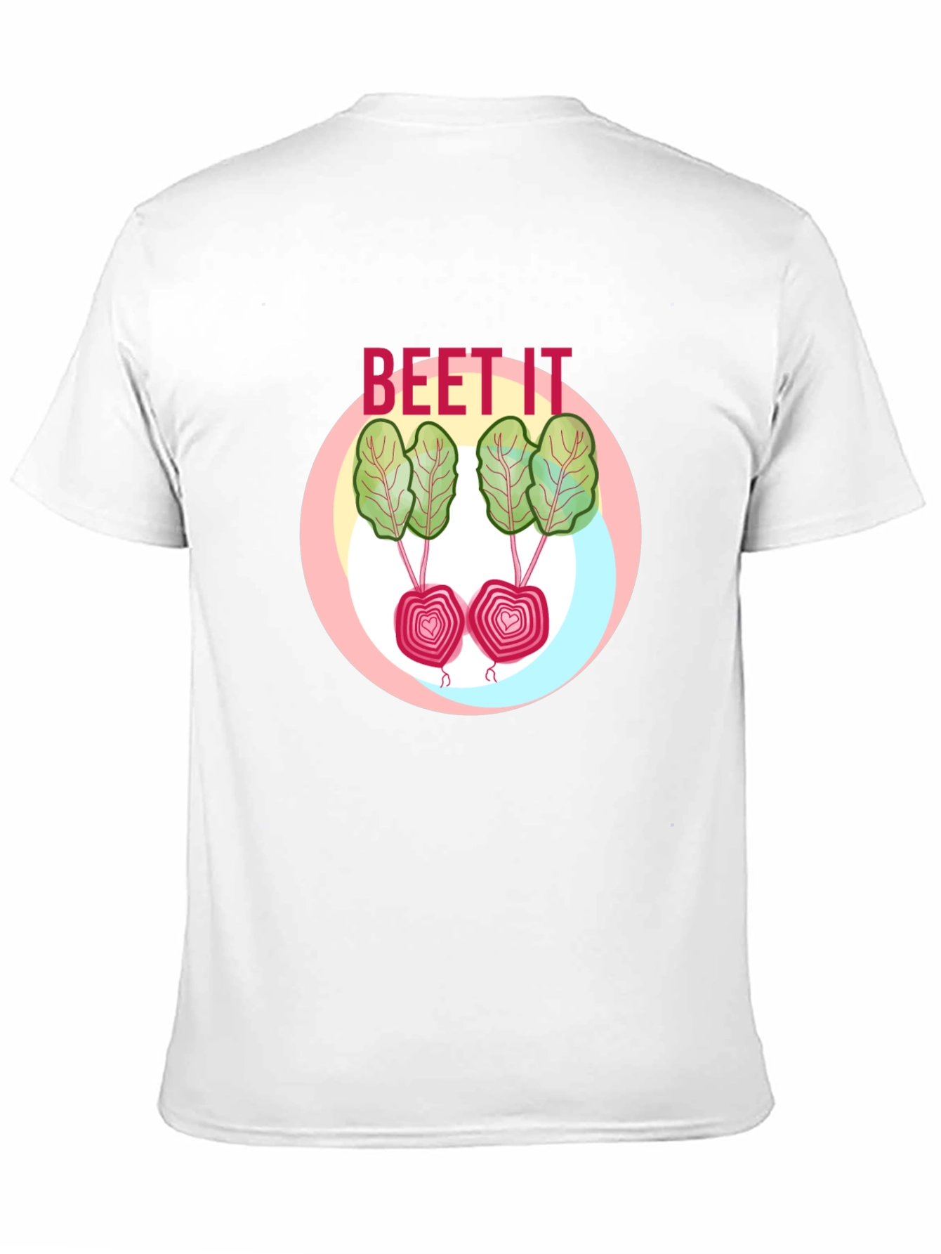 Beet It Graphic T-Shirt - Funny Vegetable Pun Tee