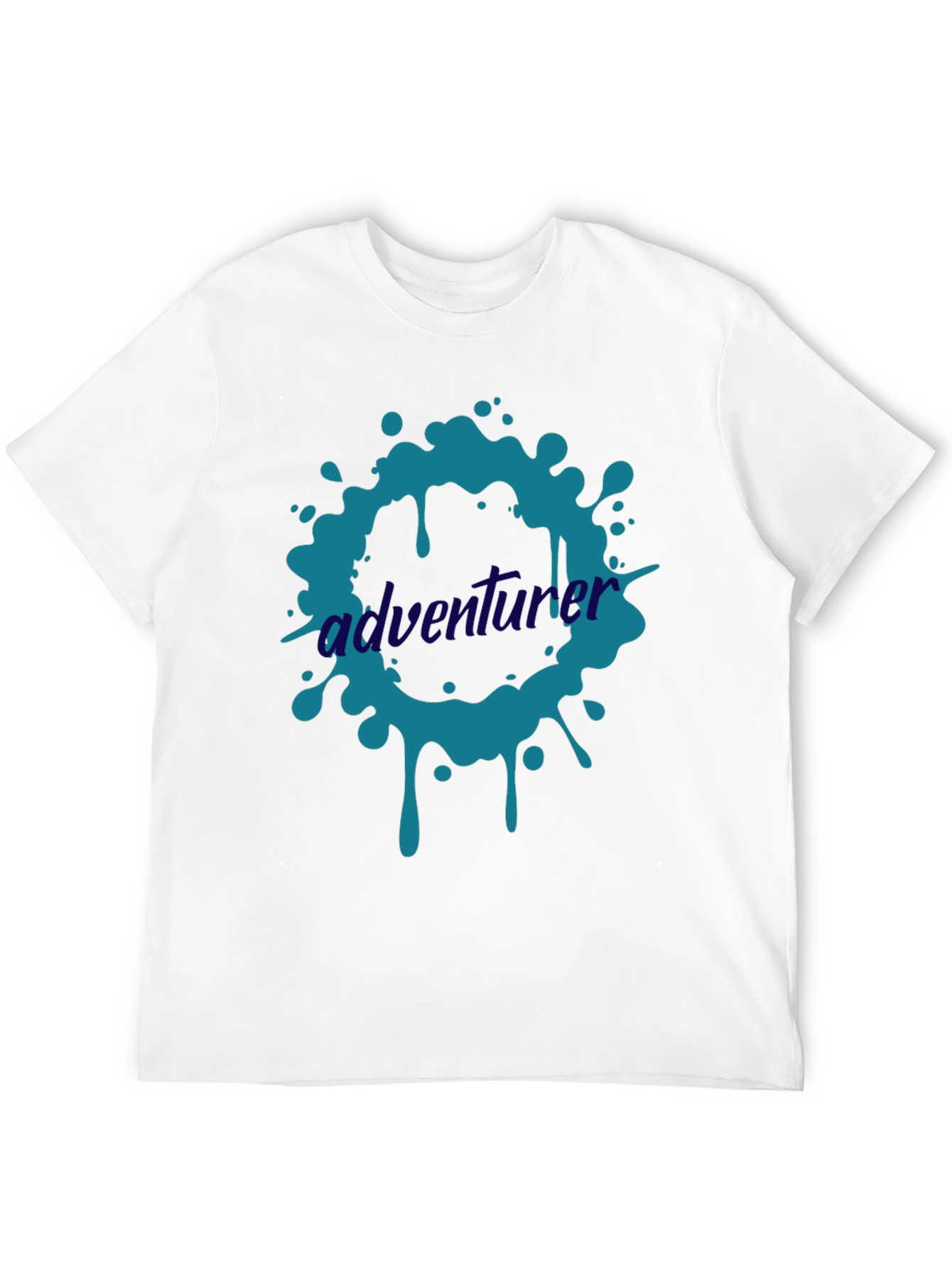 Adventurer Splash Graphic Tee - Casual Style