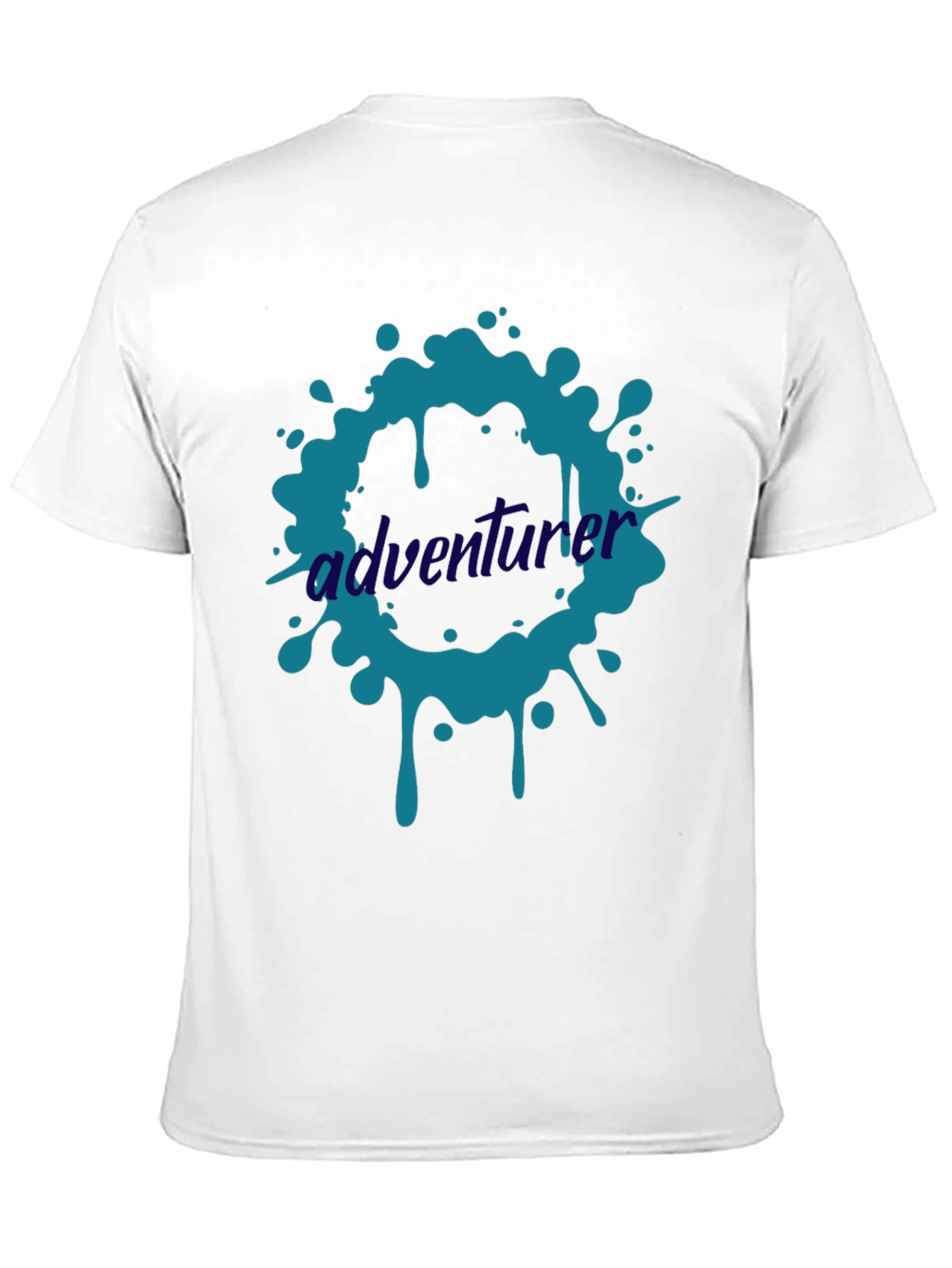 Adventurer Splash Graphic Tee - Casual Style