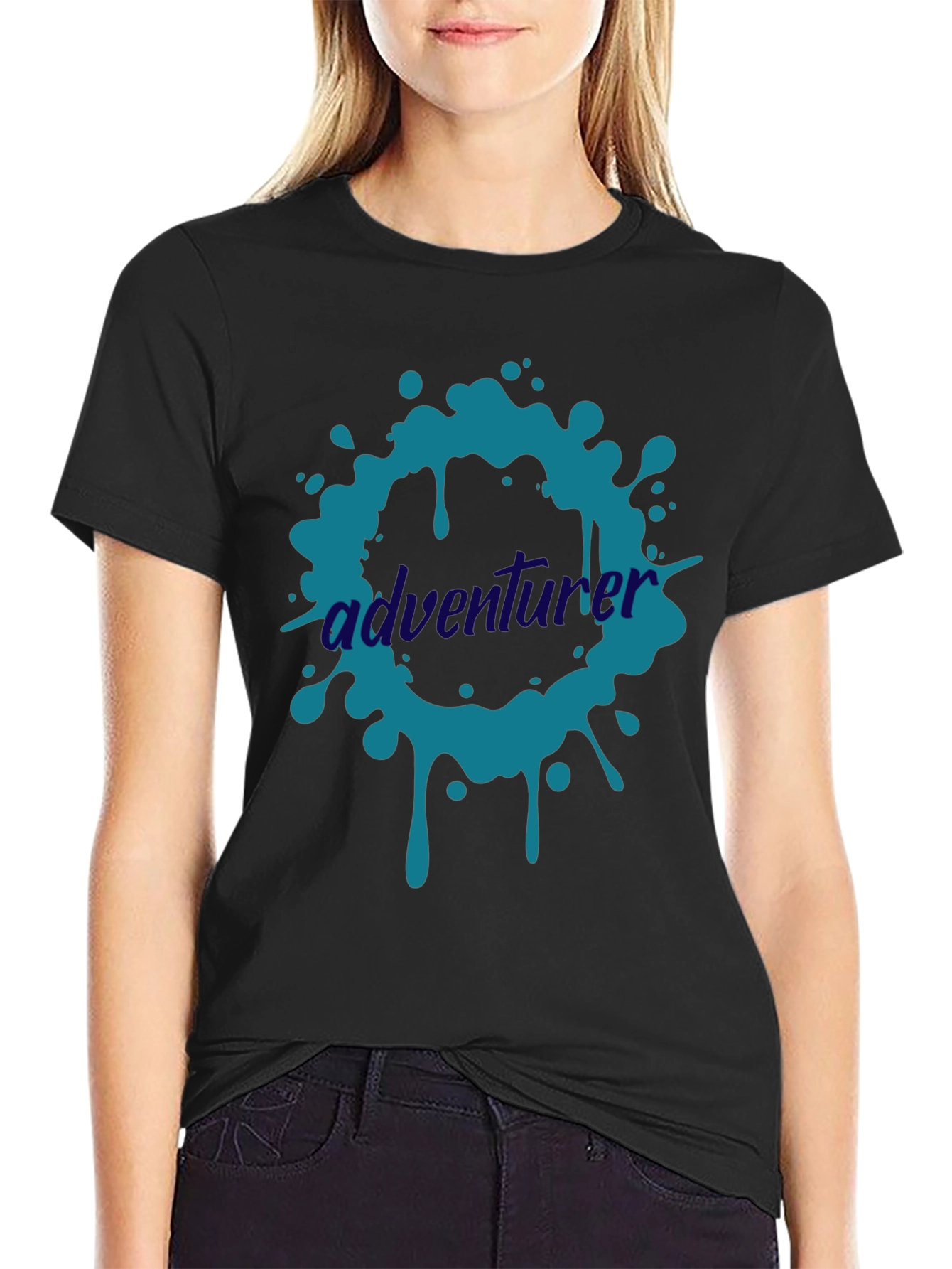 Adventurer Splash Graphic Tee - Casual Style