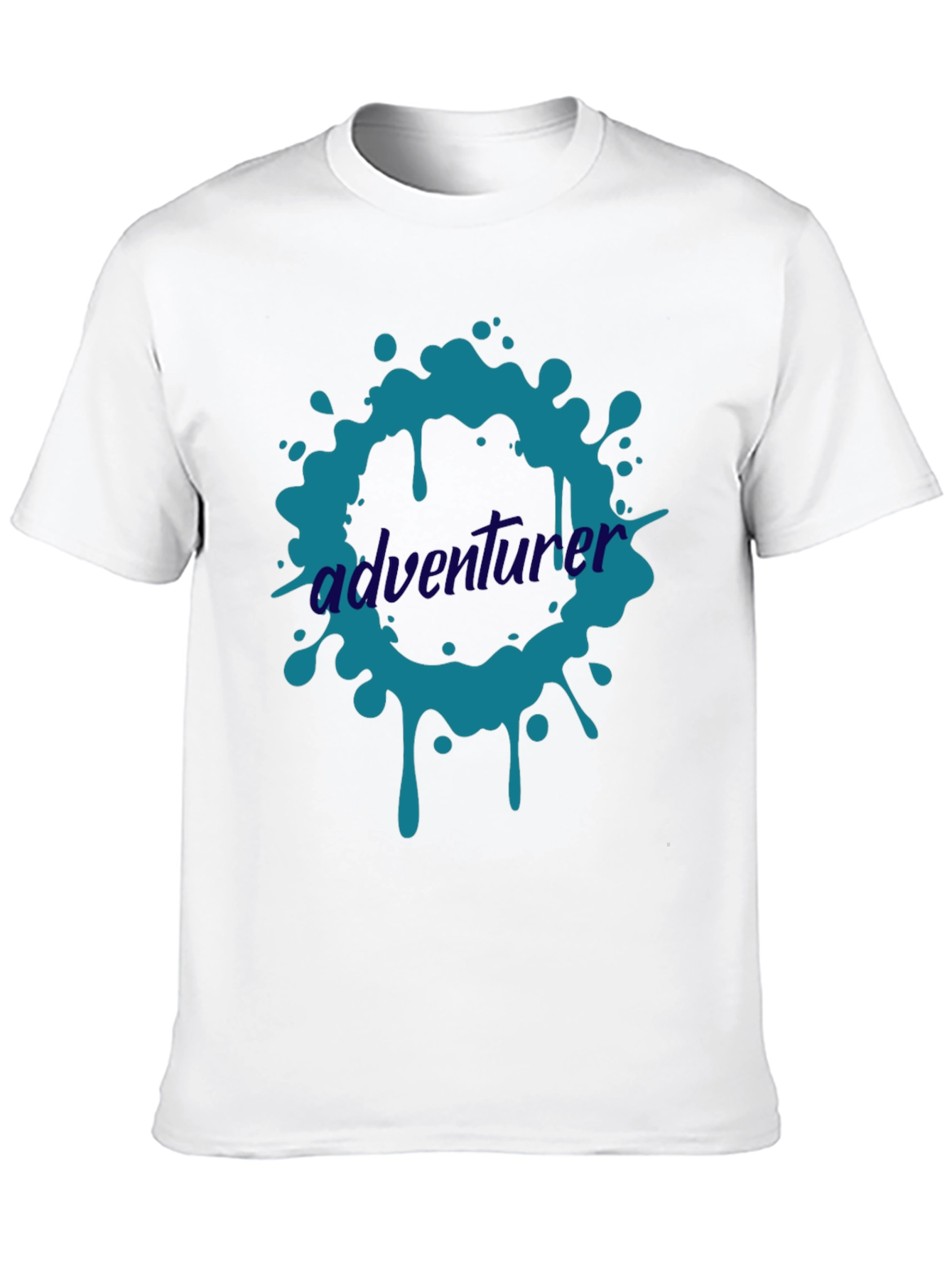 Adventurer Splash Graphic Tee - Casual Style