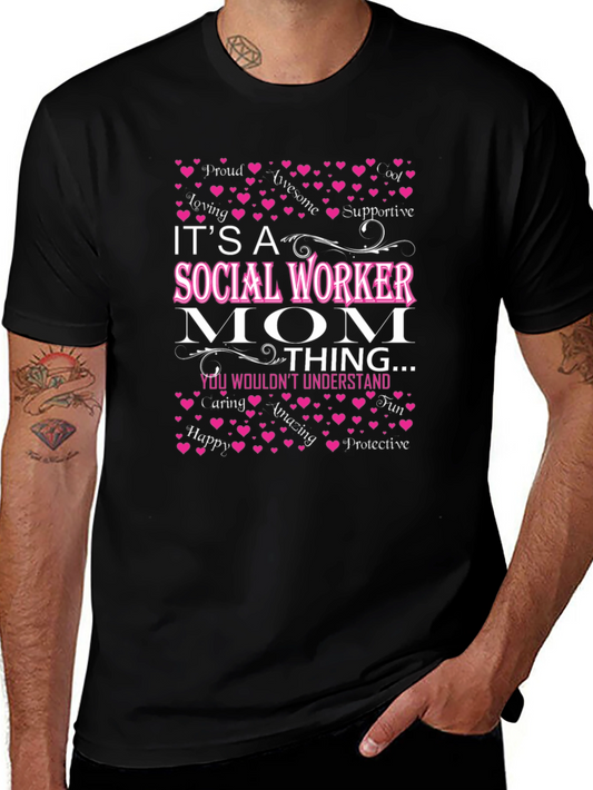 Social Worker Mom T-Shirt