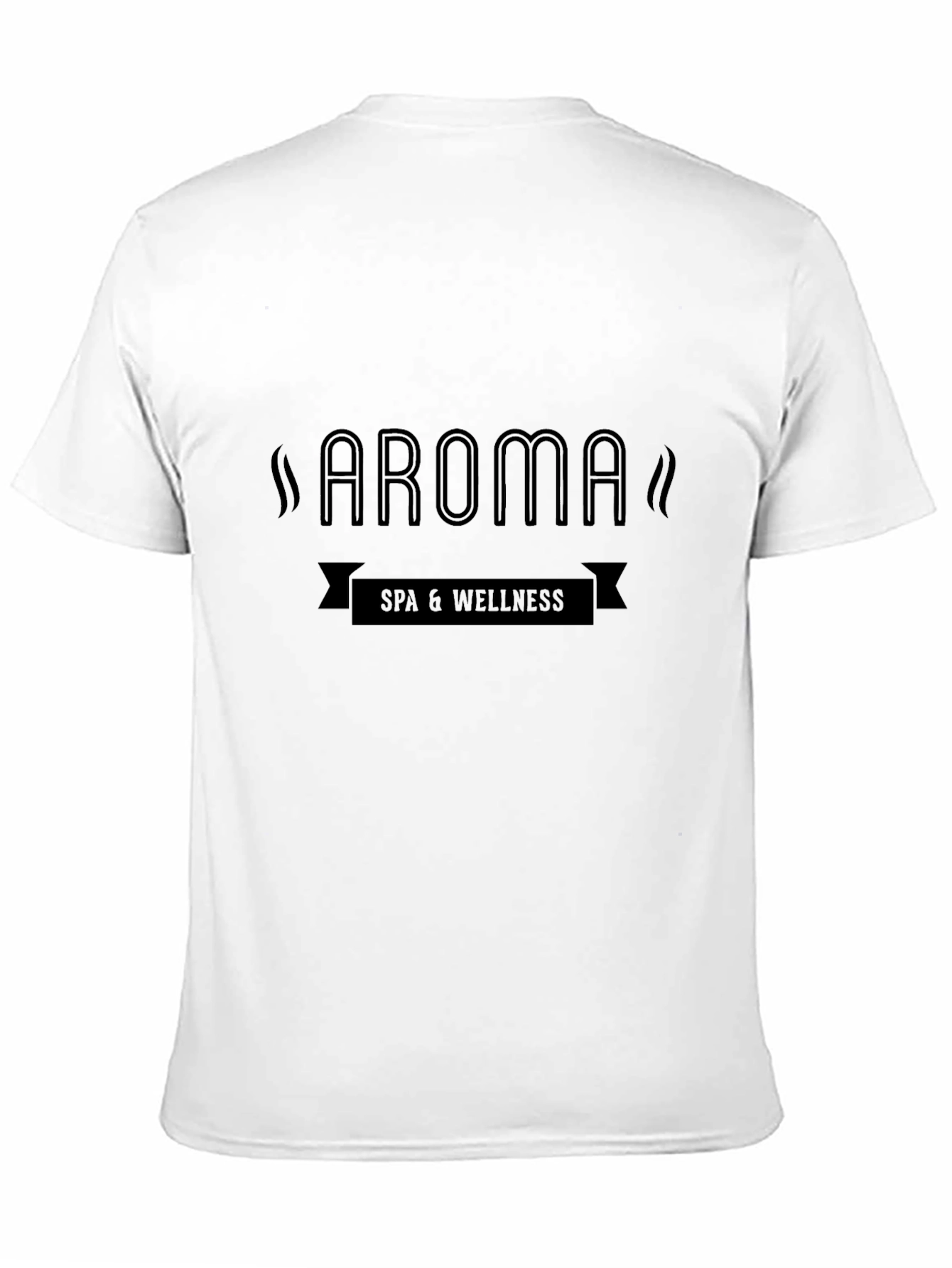 Aroma Spa & Wellness Black T-Shirt