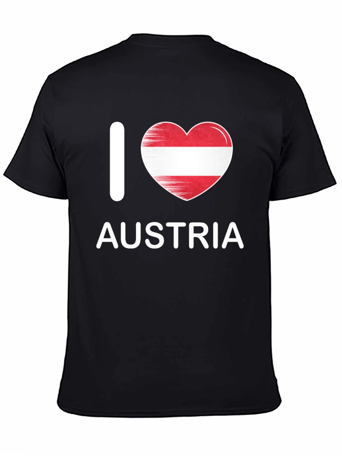 I Love Austria Flag Heart T-Shirt