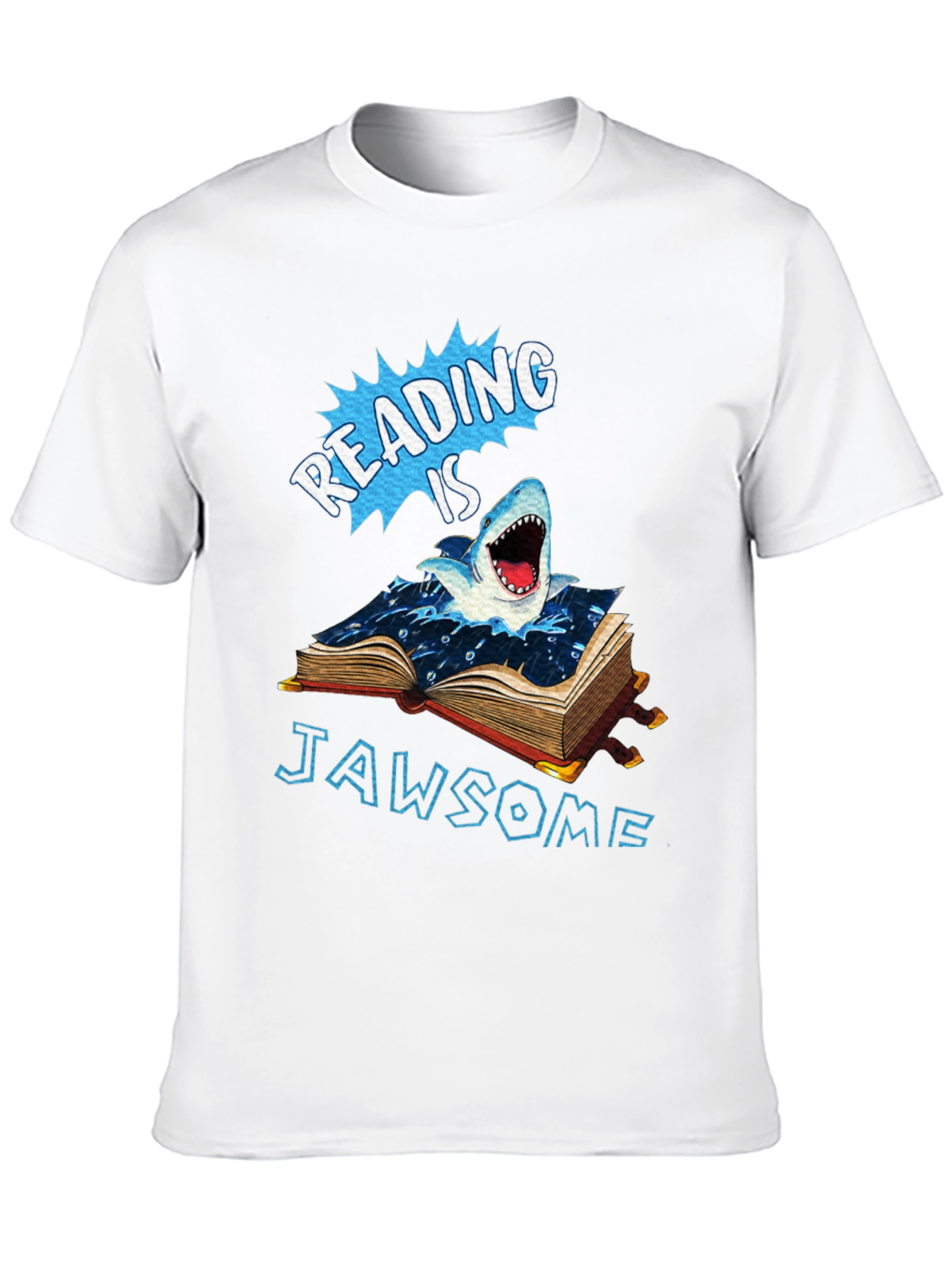 Reading is Jawsome T-Shirt - Book Shark