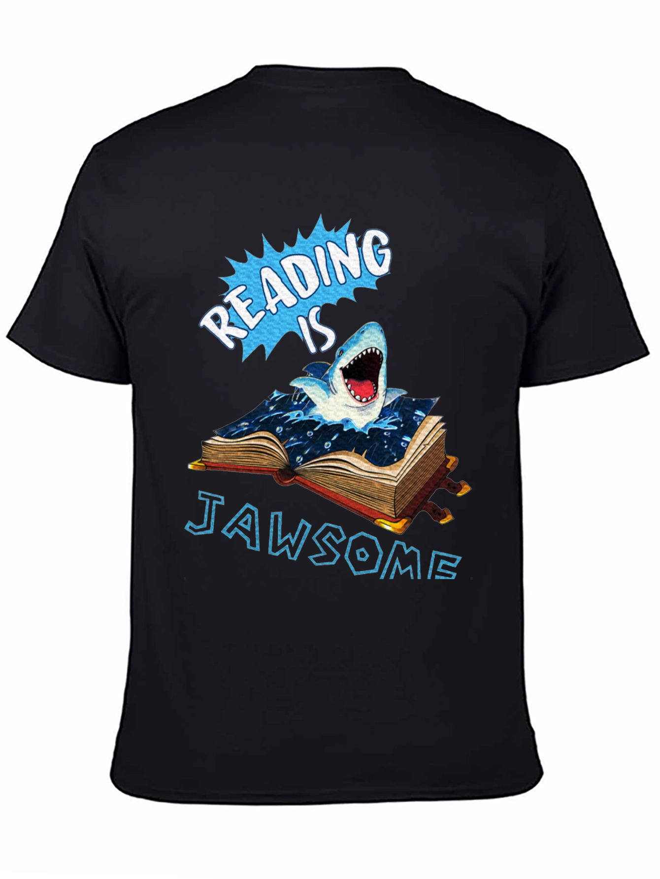 Reading is Jawsome T-Shirt - Book Shark