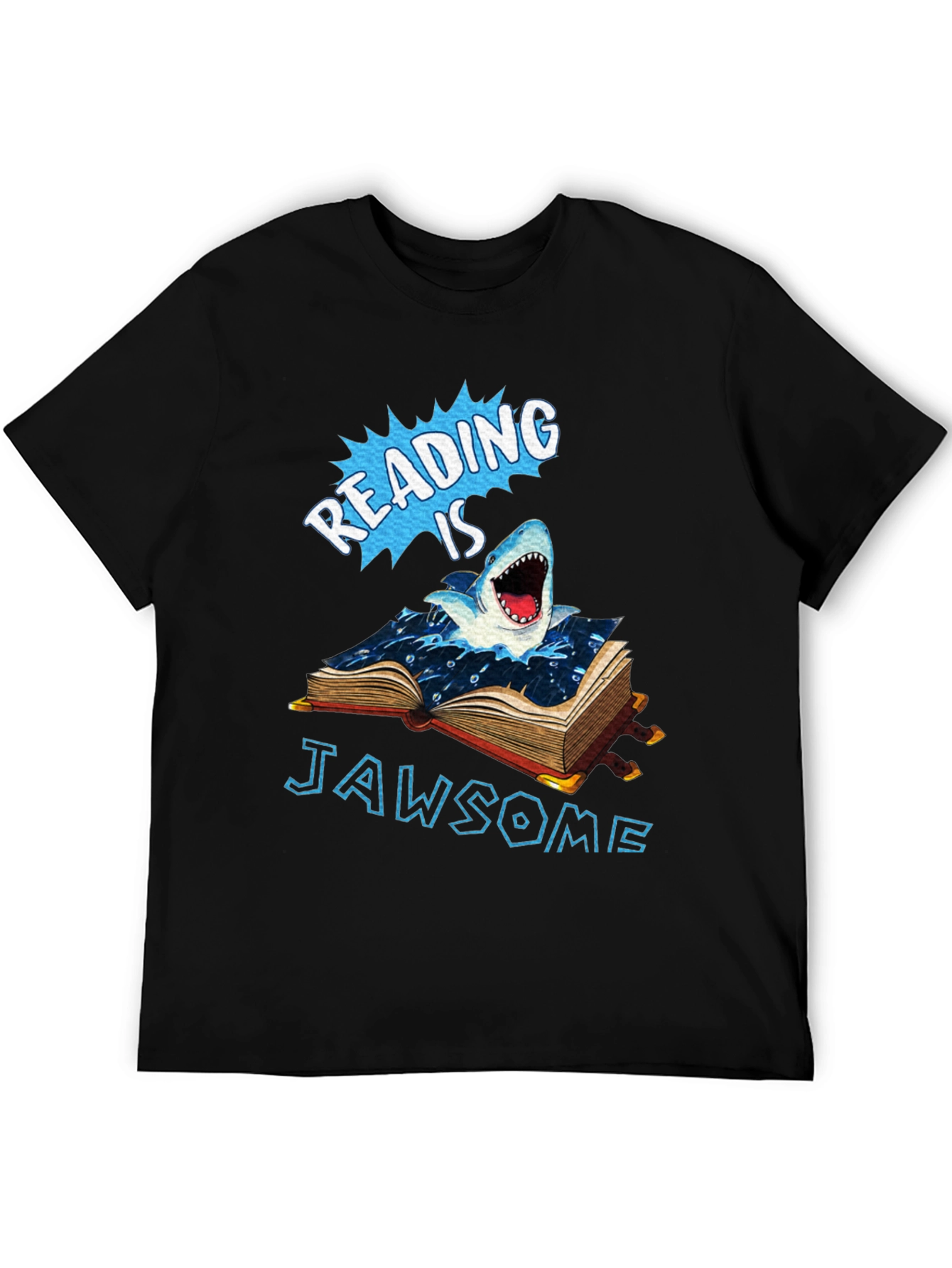 Reading is Jawsome T-Shirt - Book Shark