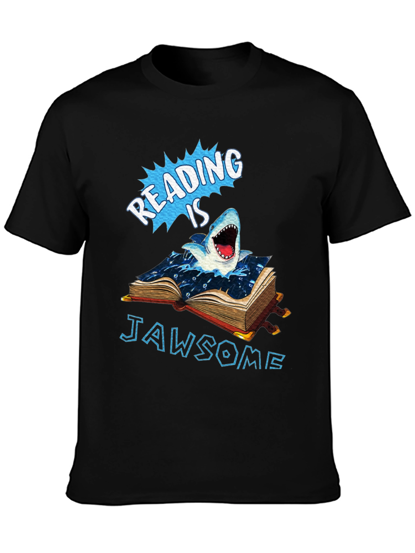 Reading is Jawsome T-Shirt - Book Shark