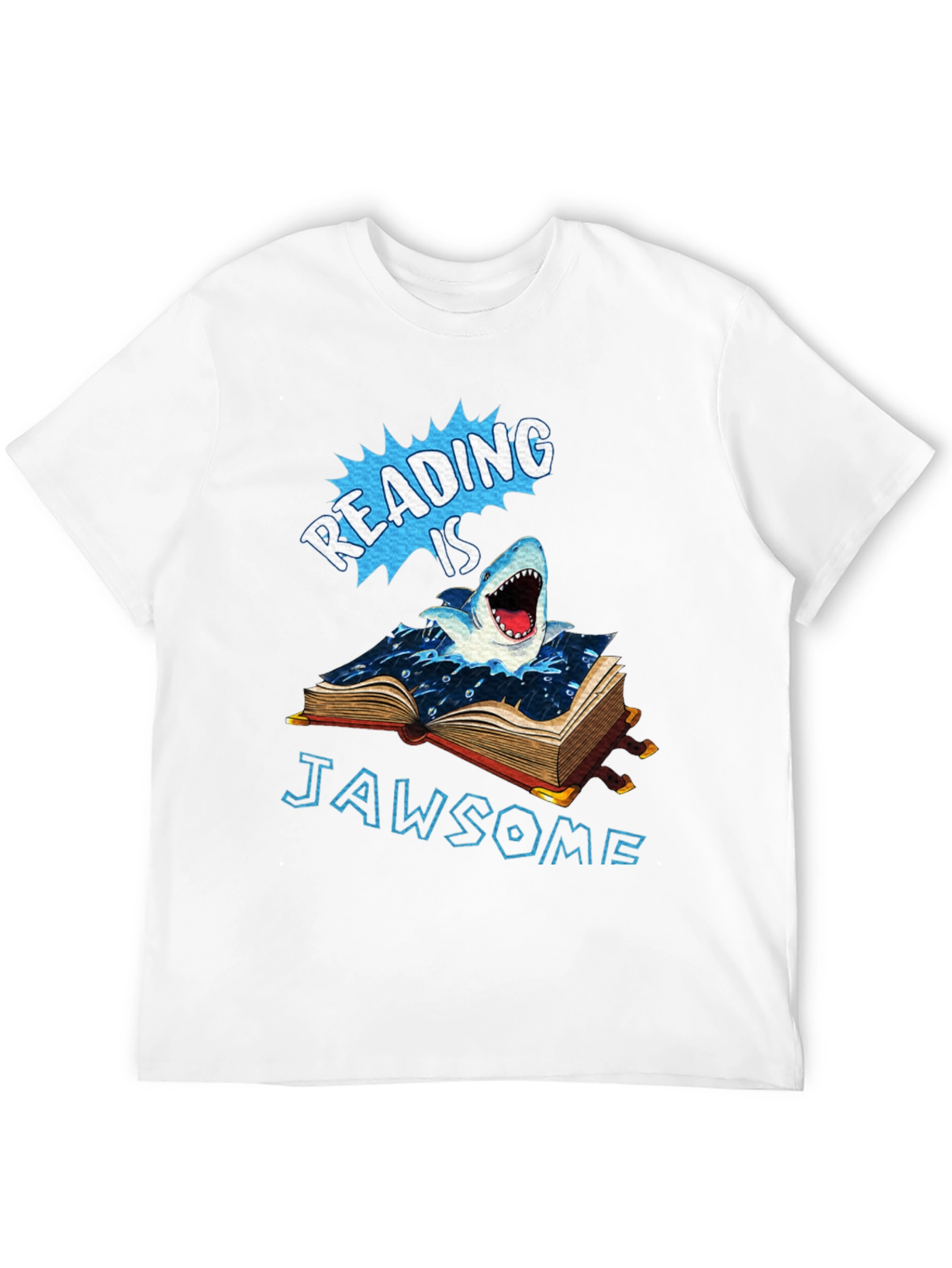 Reading is Jawsome T-Shirt - Book Shark