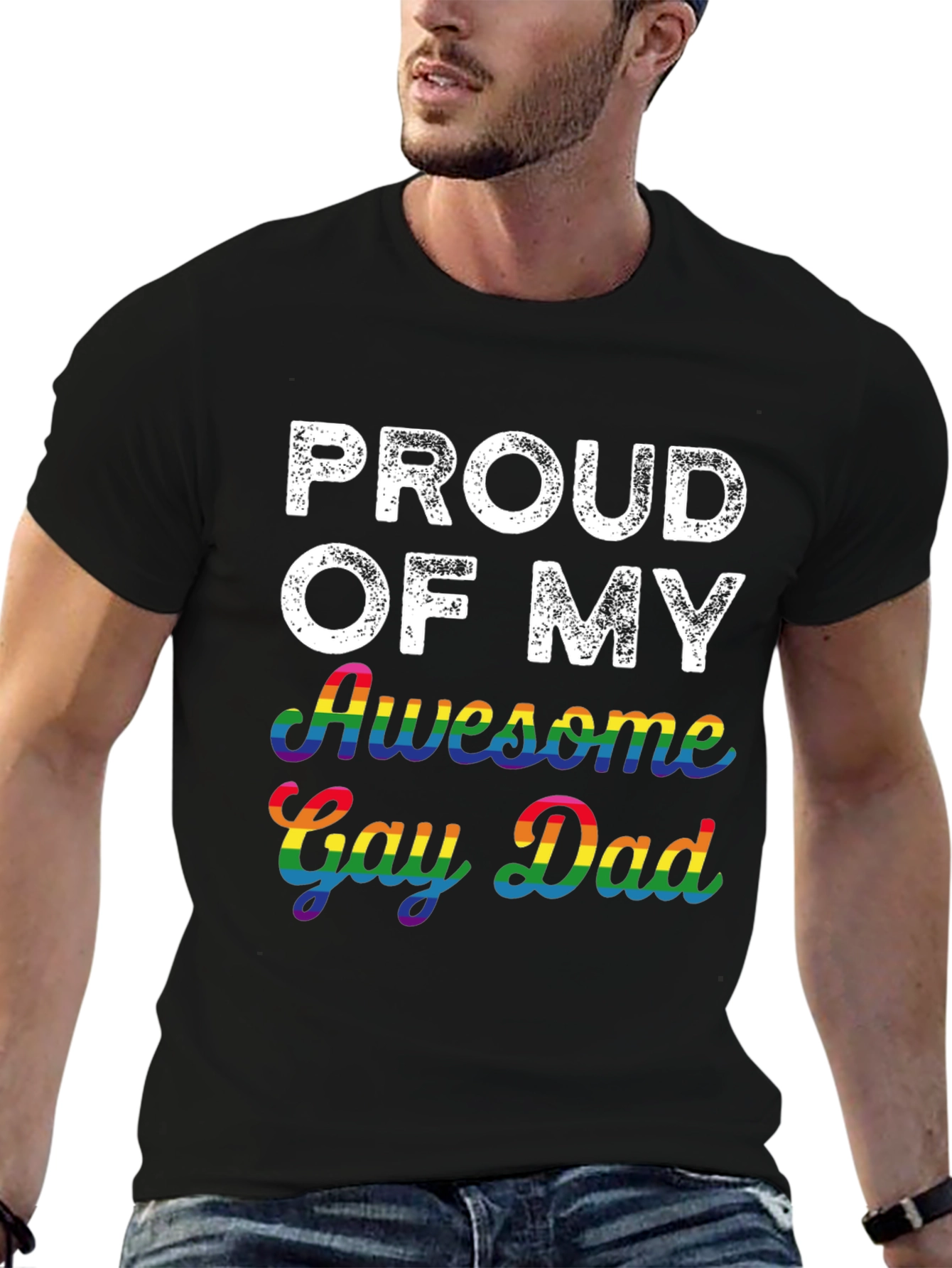 Proud of My Awesome Gay Dad T-Shirt