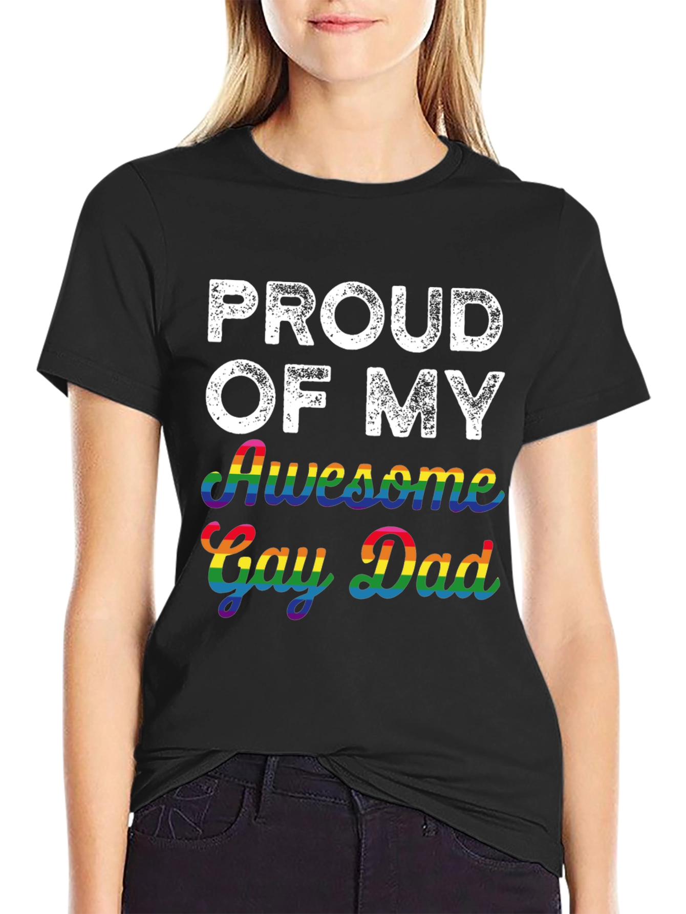 Proud of My Awesome Gay Dad T-Shirt