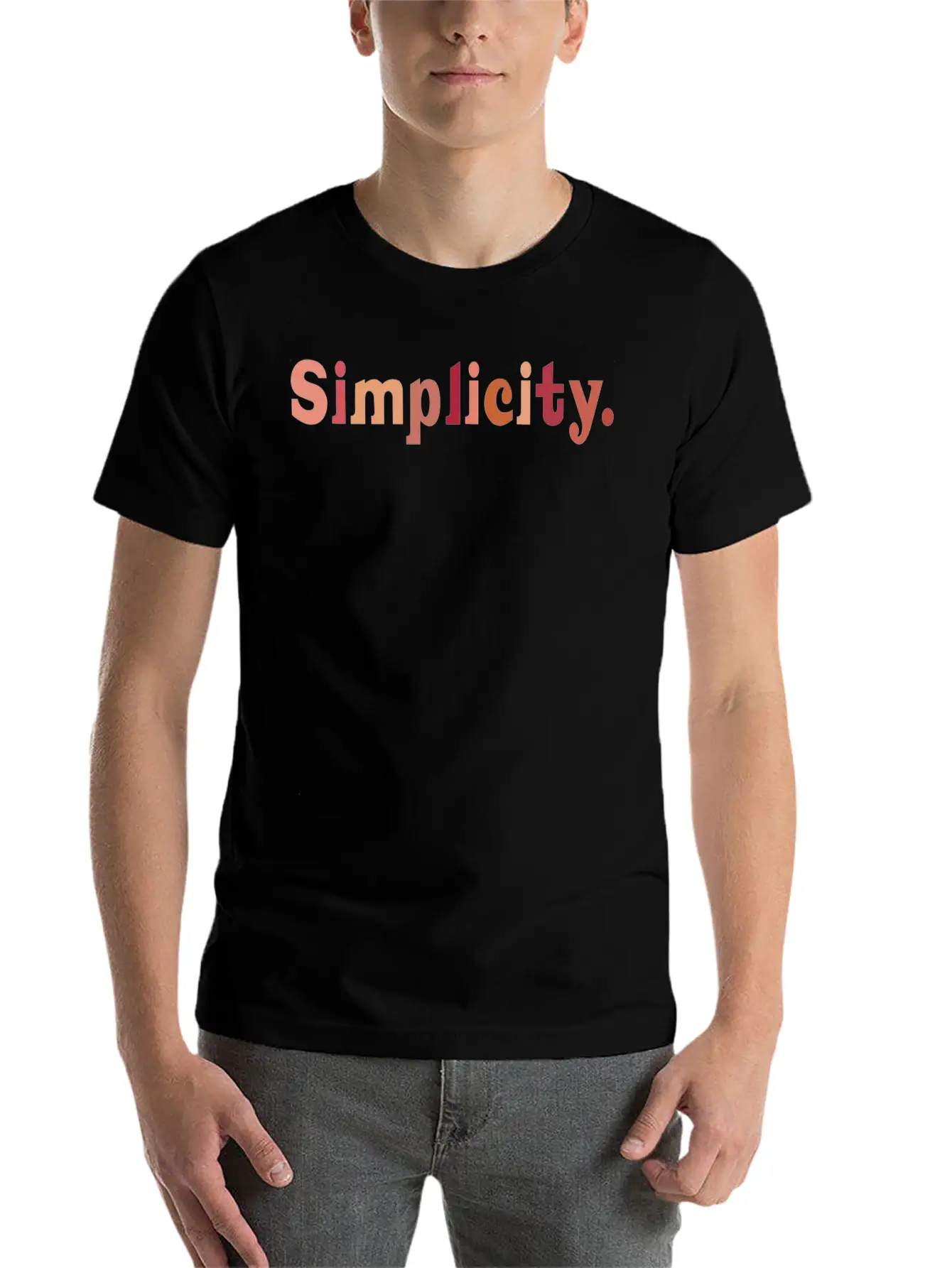 Simplicity Unisex Casual T-Shirt – Clean Design For Daily Comfort