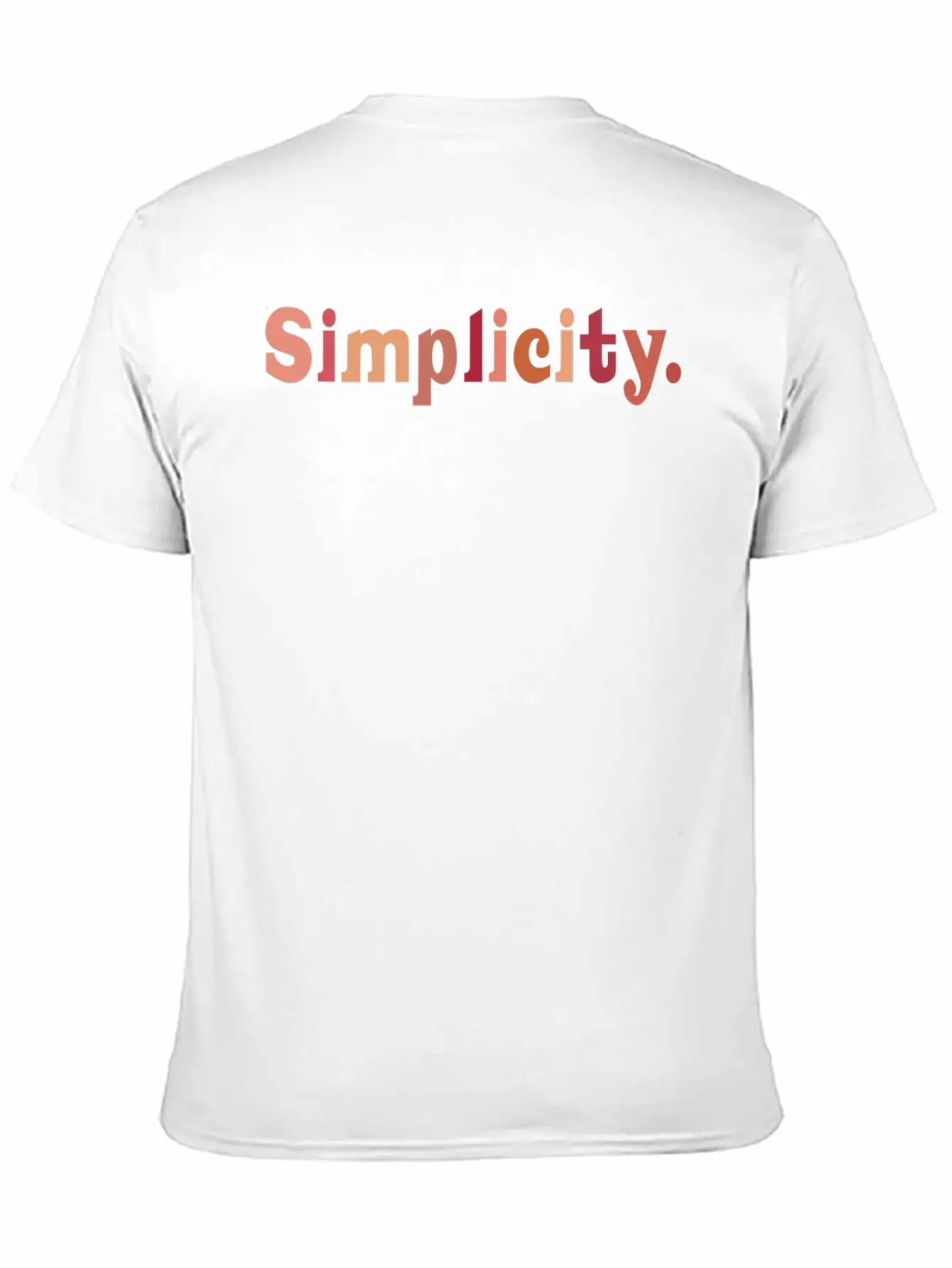 Simplicity Unisex Casual T-Shirt – Clean Design For Daily Comfort