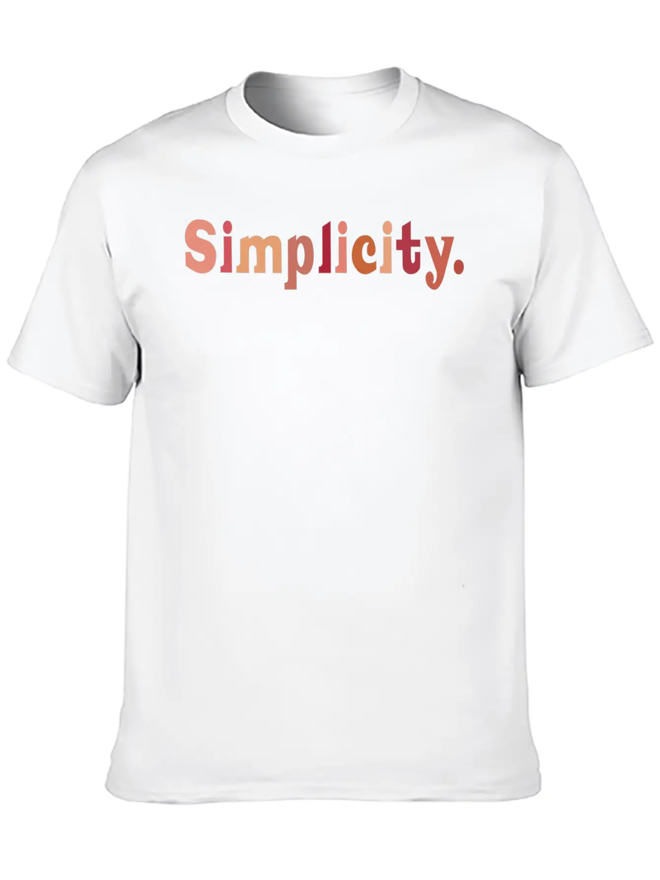 Simplicity Unisex Casual T-Shirt – Clean Design For Daily Comfort