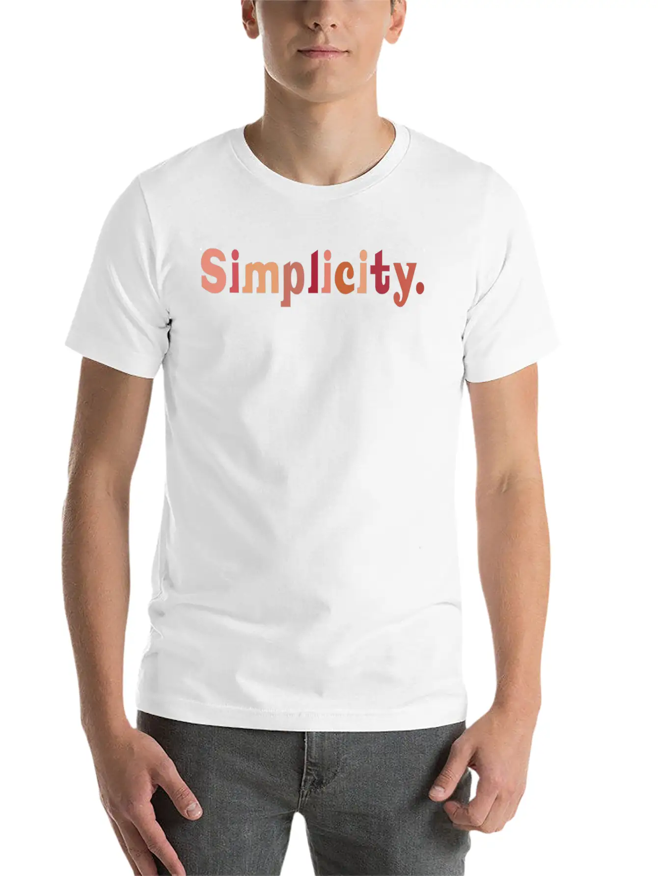 Simplicity Unisex Casual T-Shirt – Clean Design For Daily Comfort