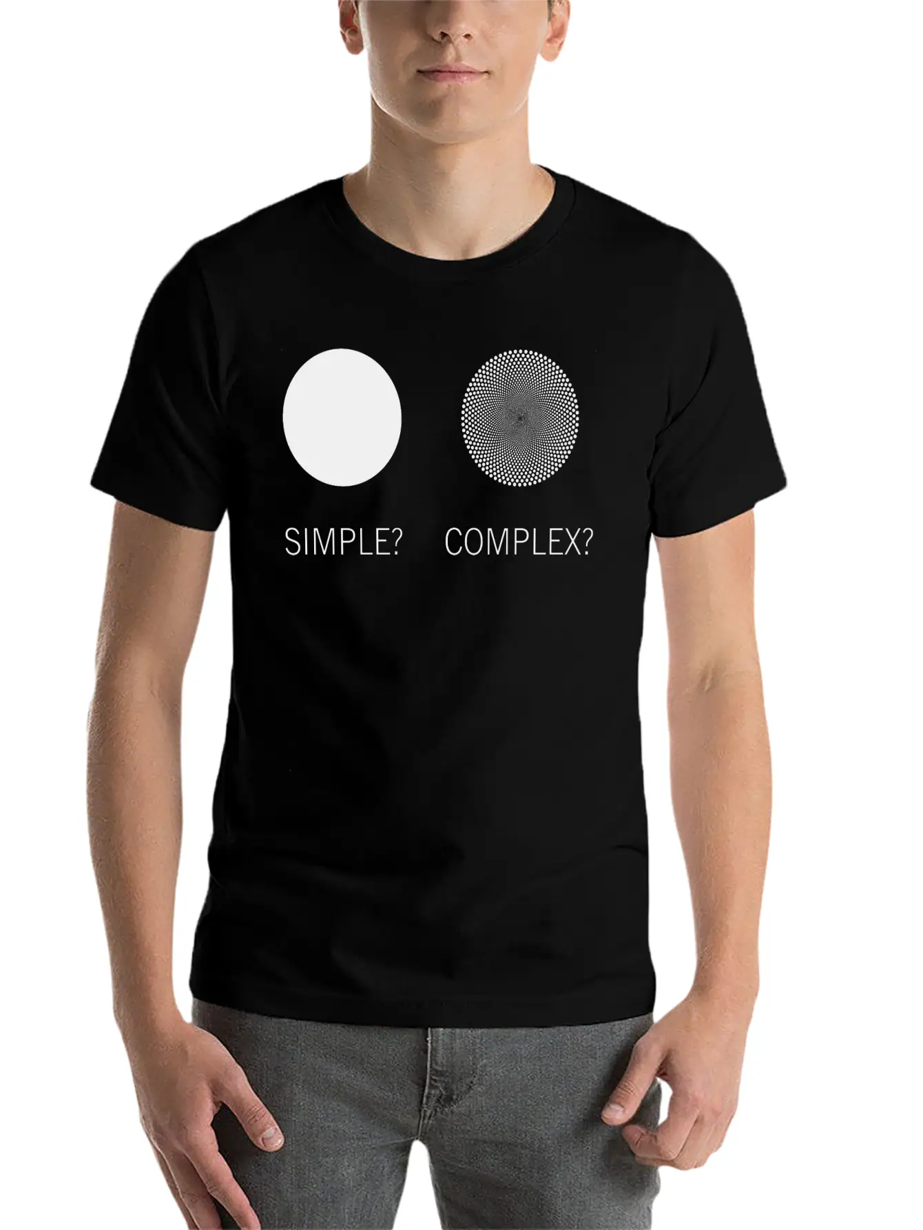 Simply Complex Unisex Casual T-Shirt – Clean Design For Daily Comfort