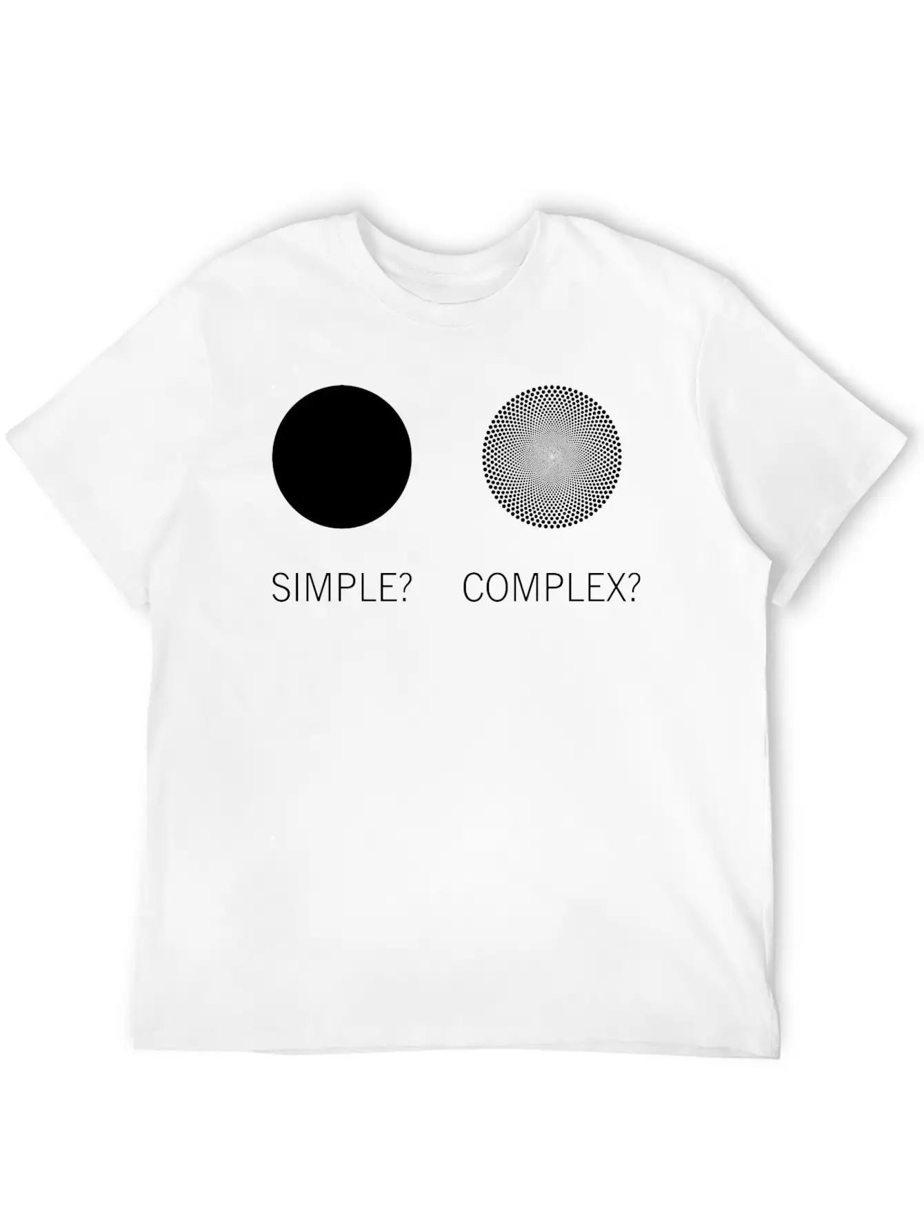 Simply Complex Unisex Casual T-Shirt – Clean Design For Daily Comfort