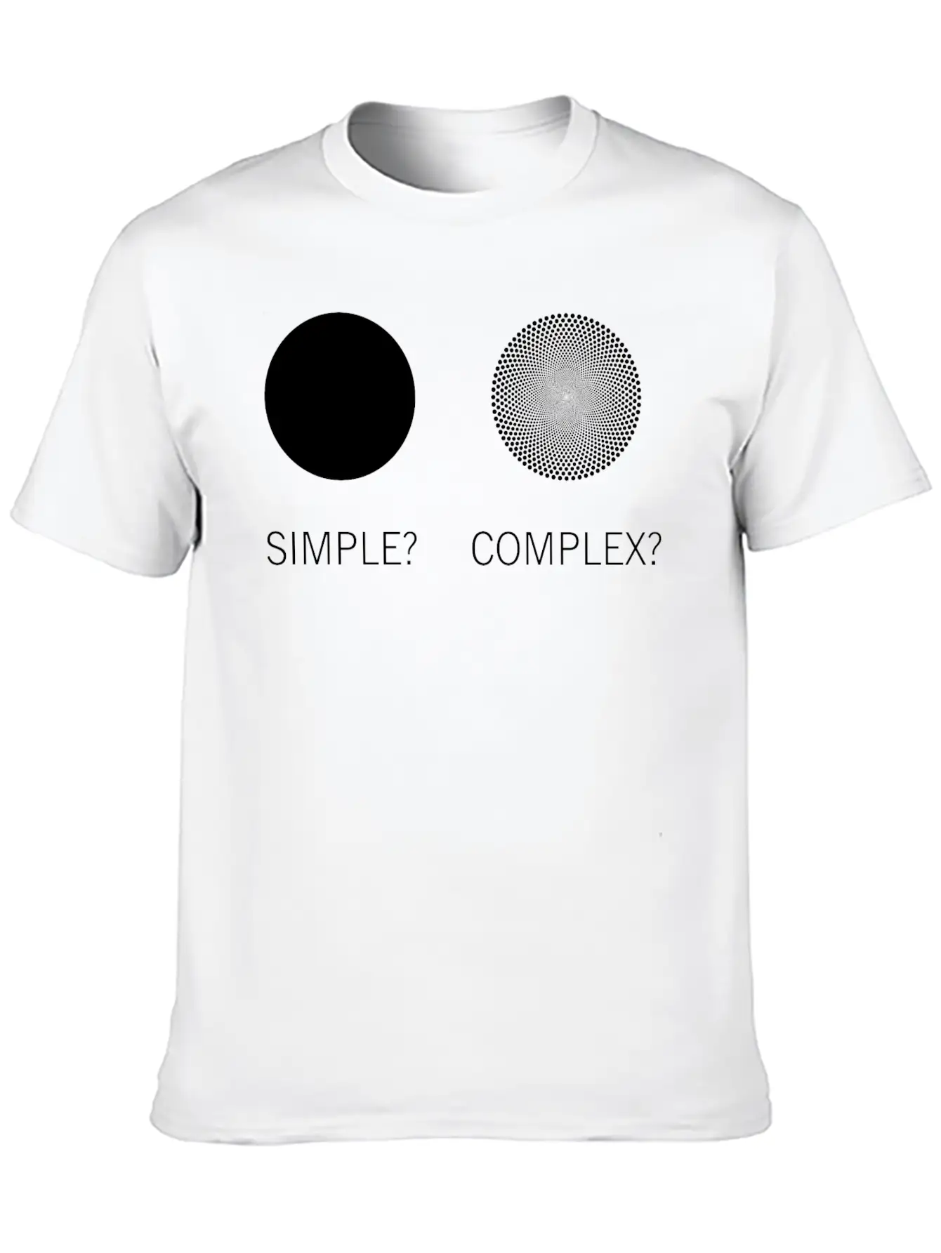 Simply Complex Unisex Casual T-Shirt – Clean Design For Daily Comfort