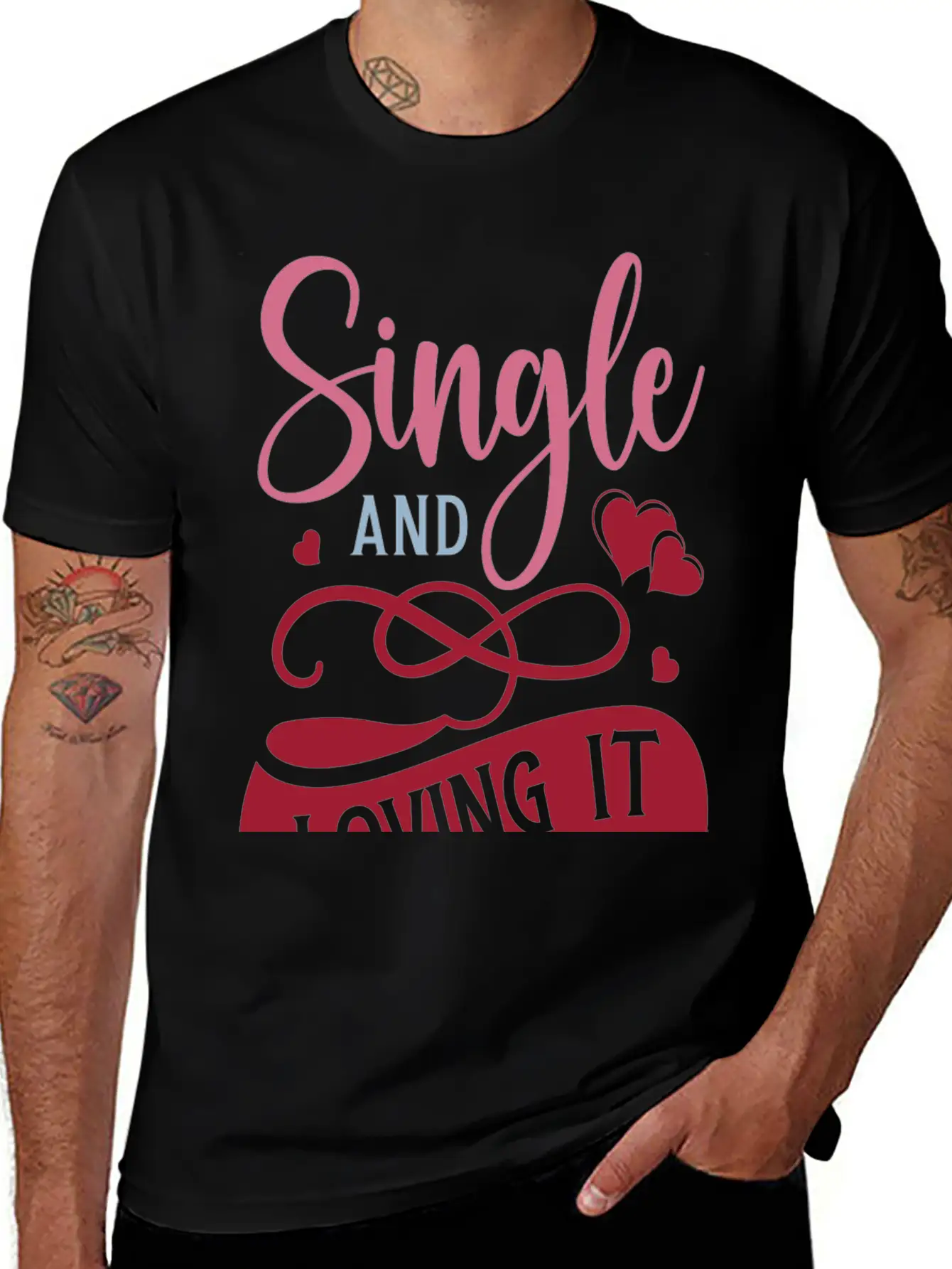 Single And Loving It Unisex Casual T-Shirt – Clean Design For Daily Comfort