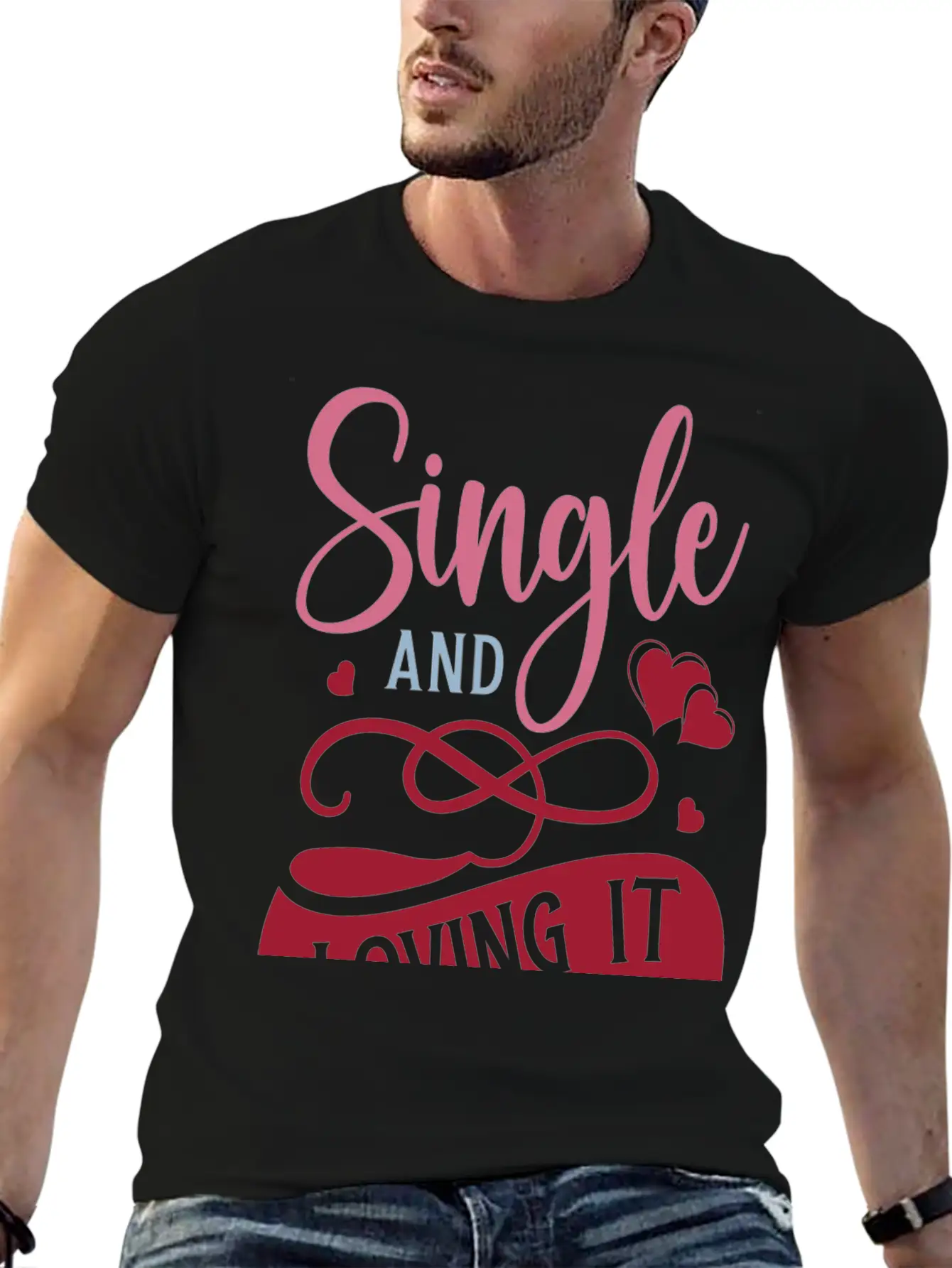 Single And Loving It Unisex Casual T-Shirt – Clean Design For Daily Comfort