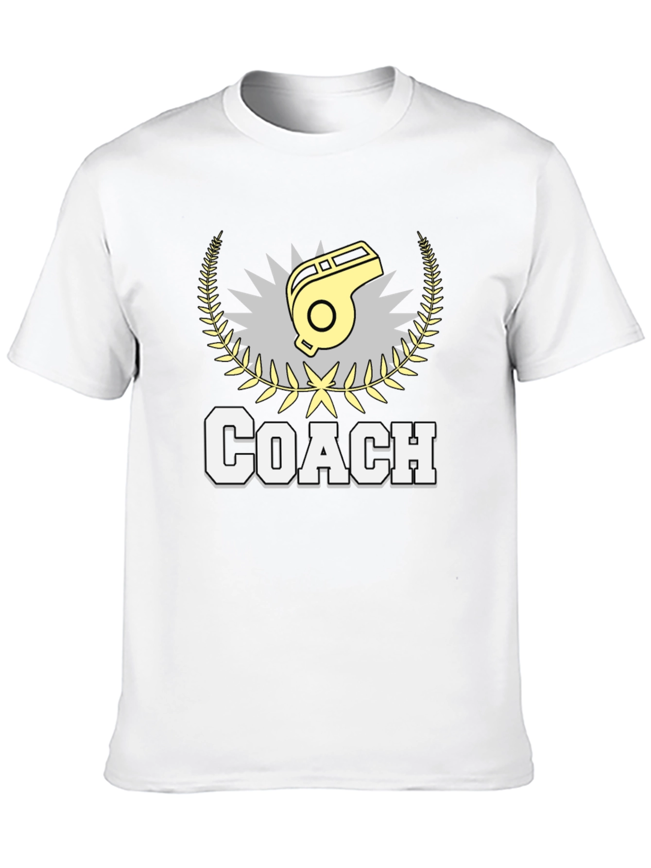 Coach Graphic T-Shirt - Sports Trainer Tee