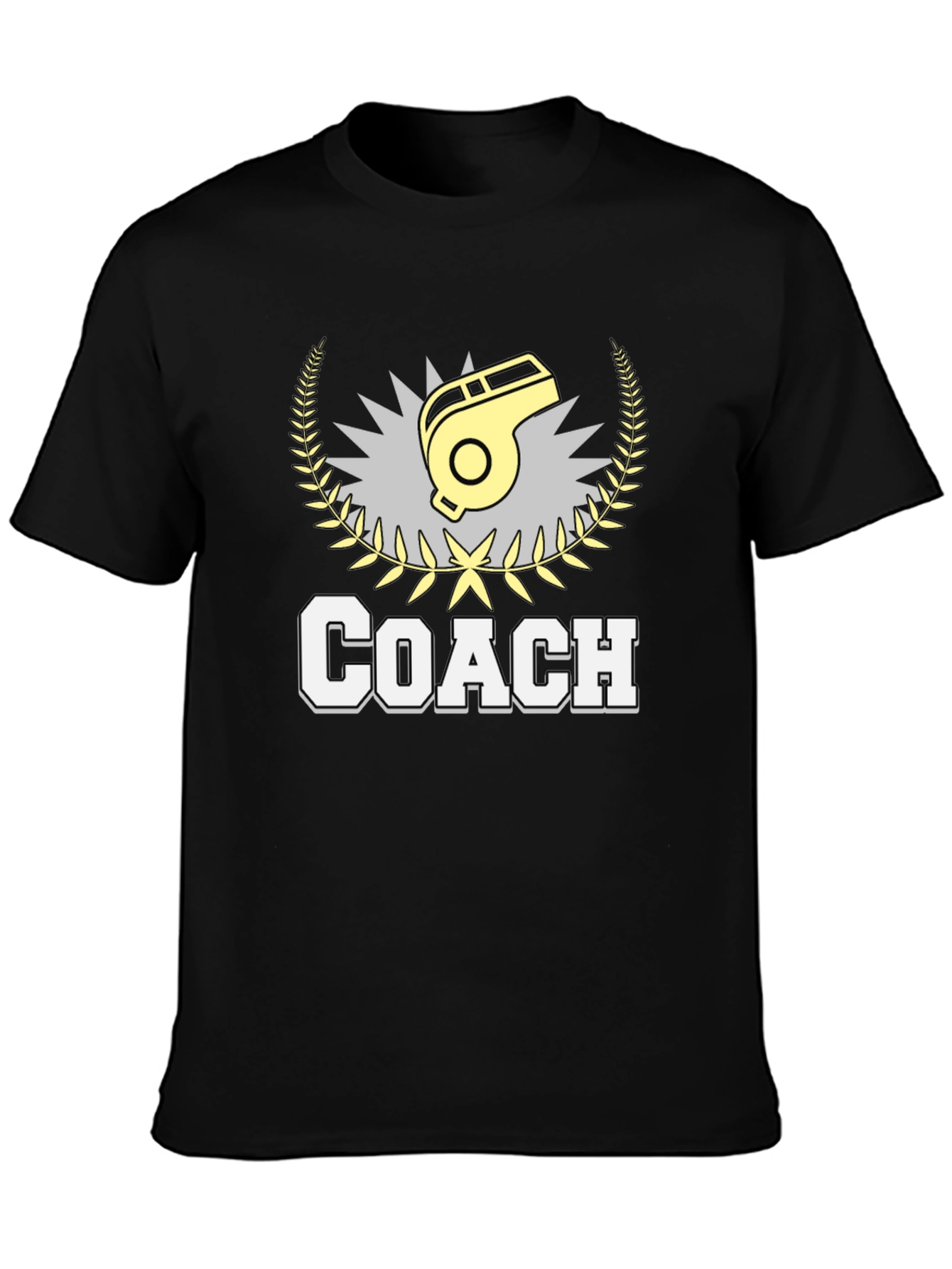 Coach Graphic T-Shirt - Sports Trainer Tee