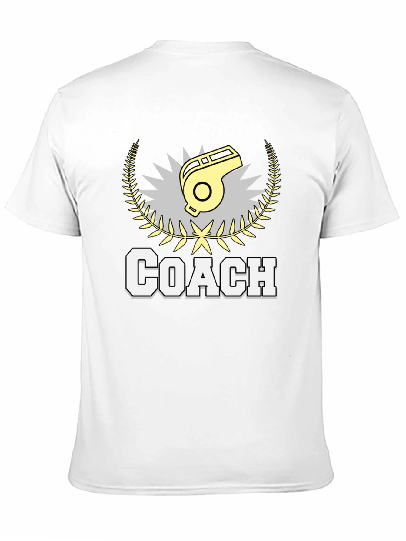 Coach Graphic T-Shirt - Sports Trainer Tee