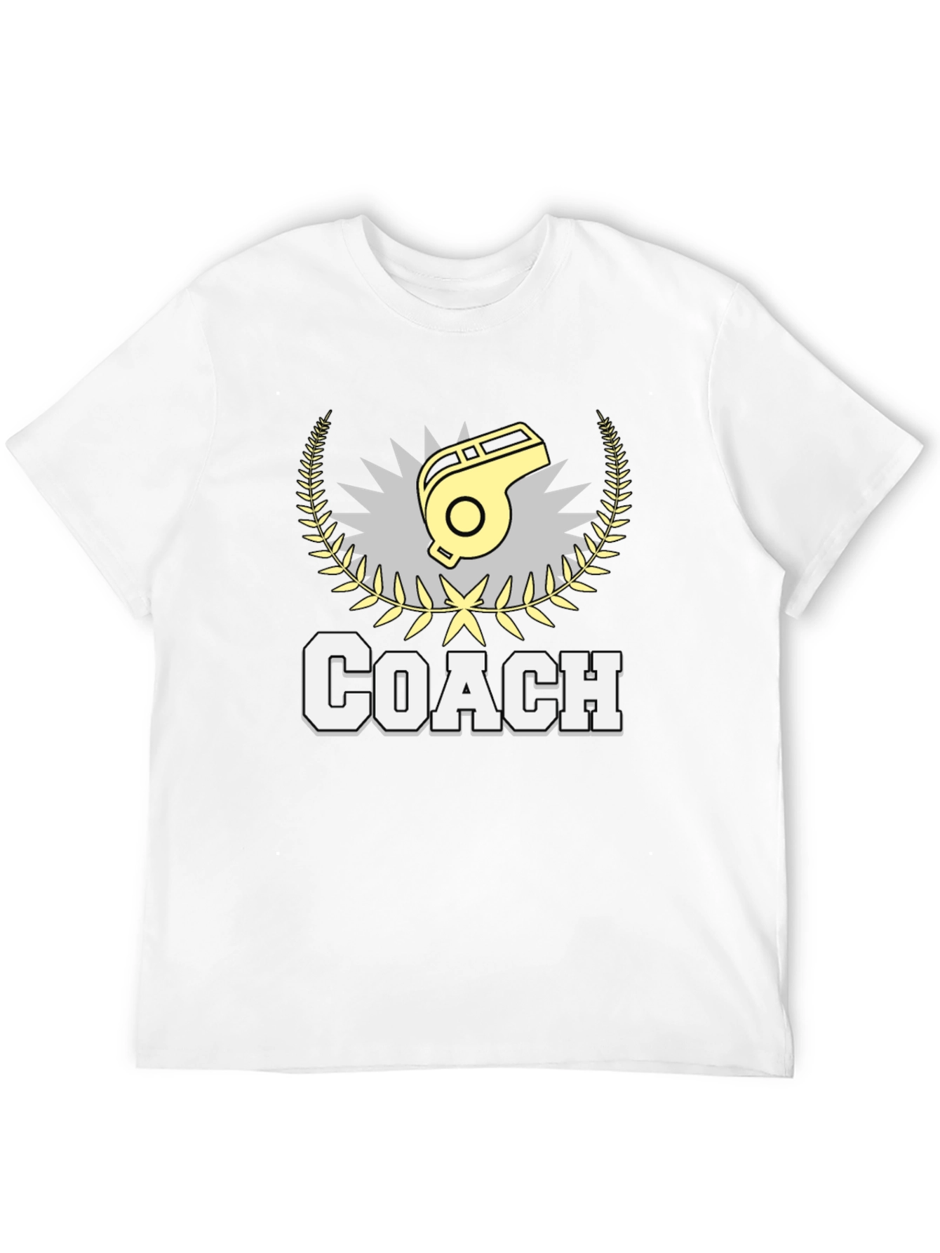 Coach Graphic T-Shirt - Sports Trainer Tee